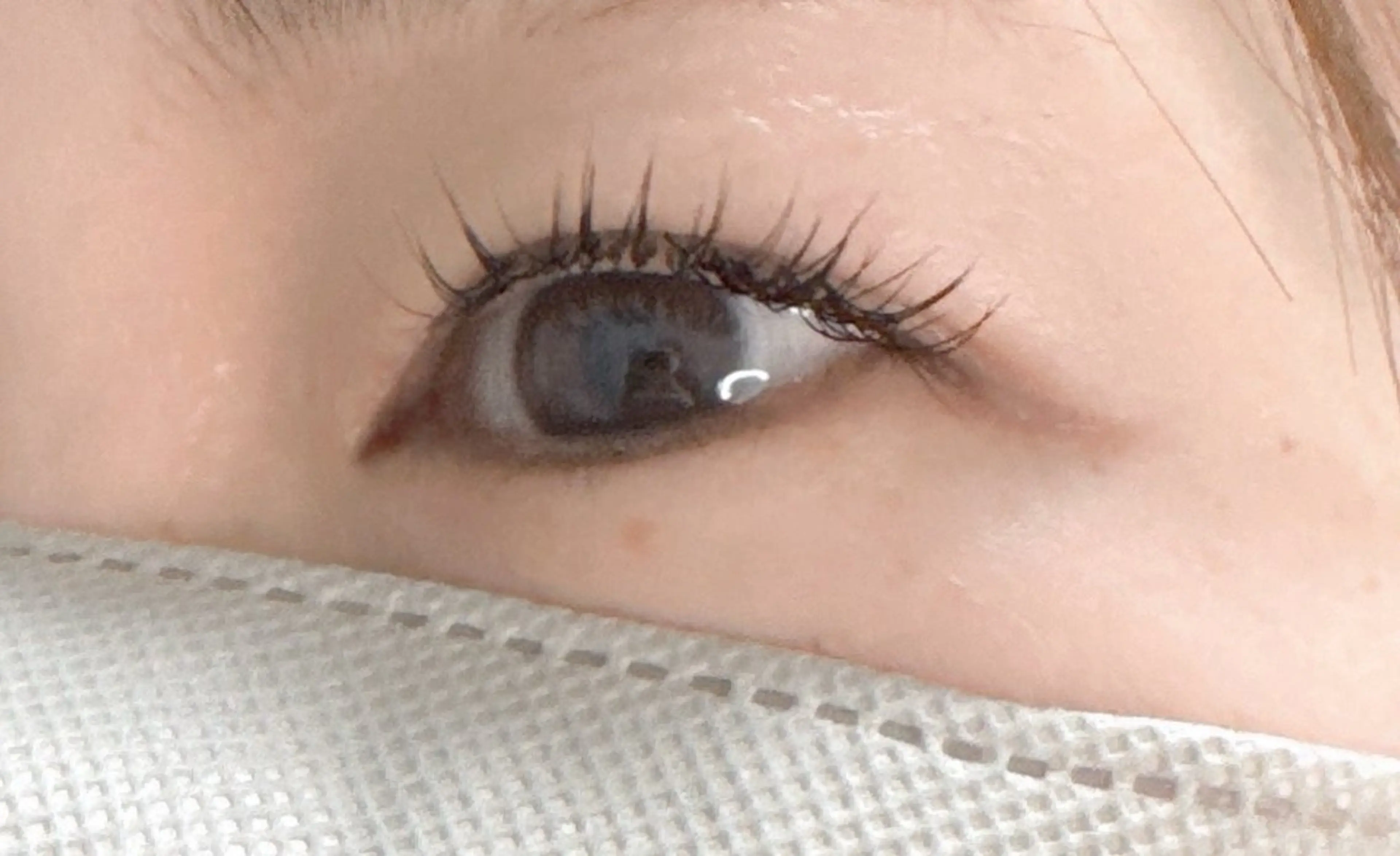 マツエク・マツパ 目尻長め セーブル 隠れ家サロン にんにんのマツエク・マツパデザイン