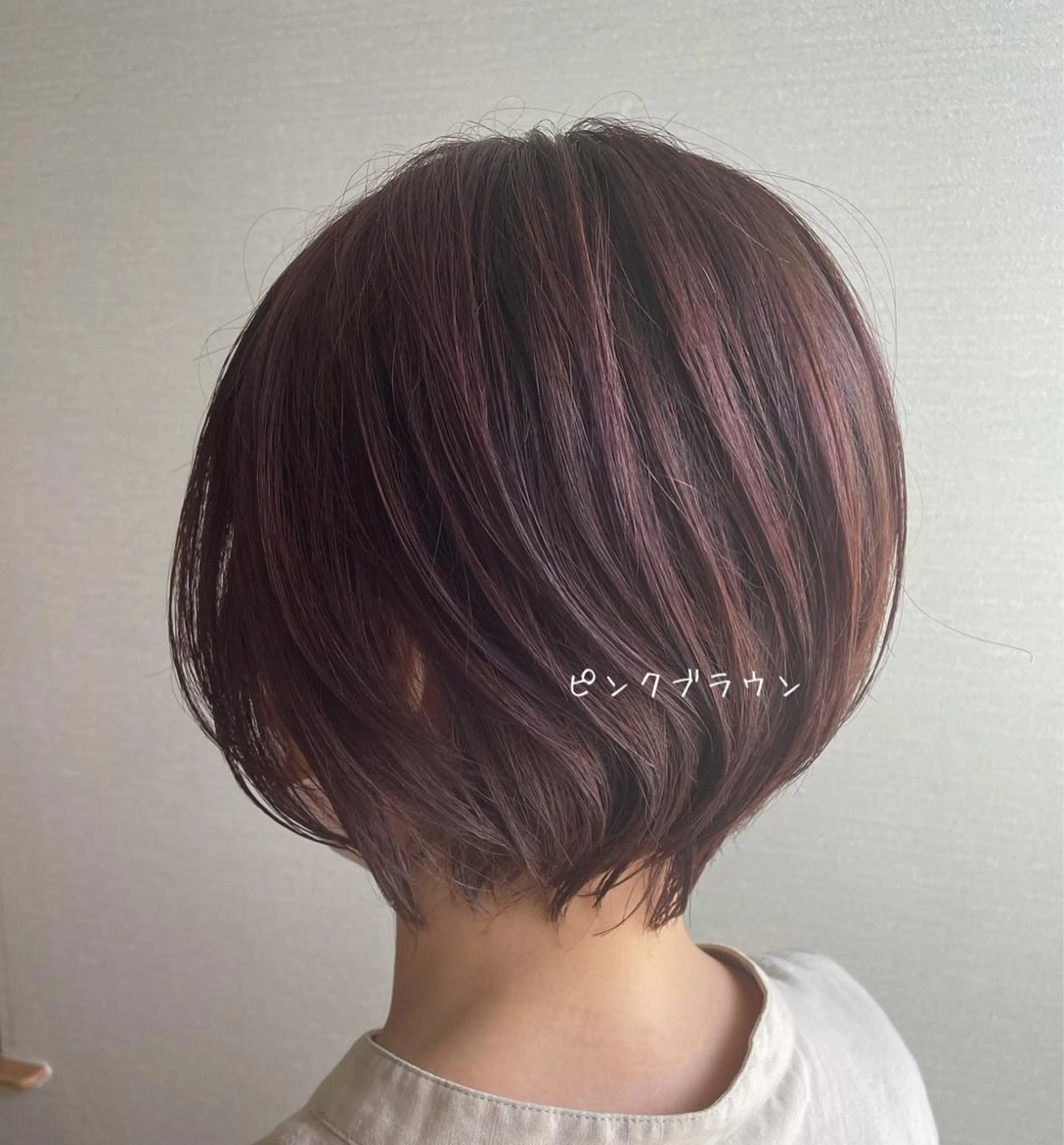 ショート カラー NOPPO 和泉市 美容室／奥村　飛鳥のヘアスタイル