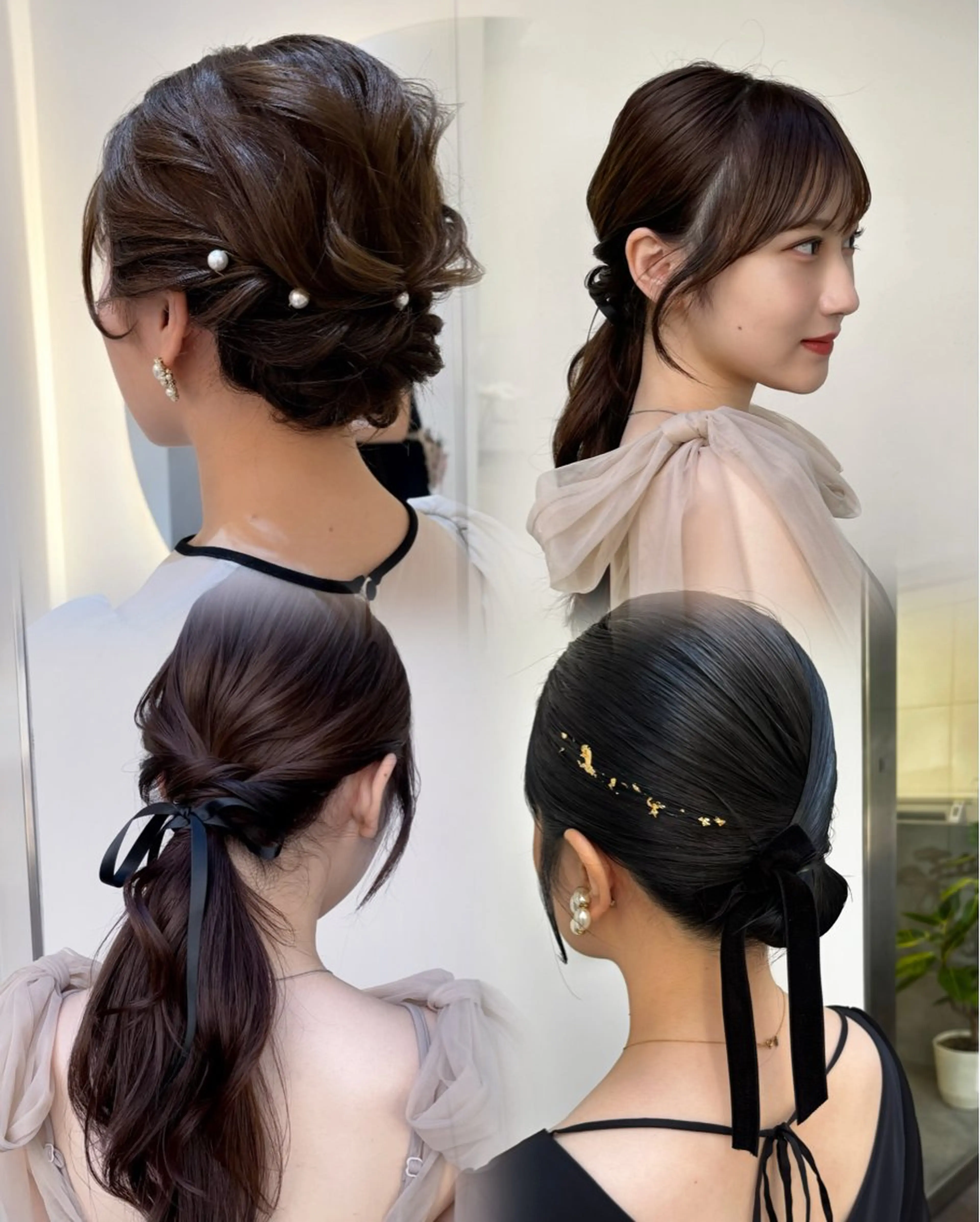 ヘアセット 梅本 佳奈のヘアスタイル