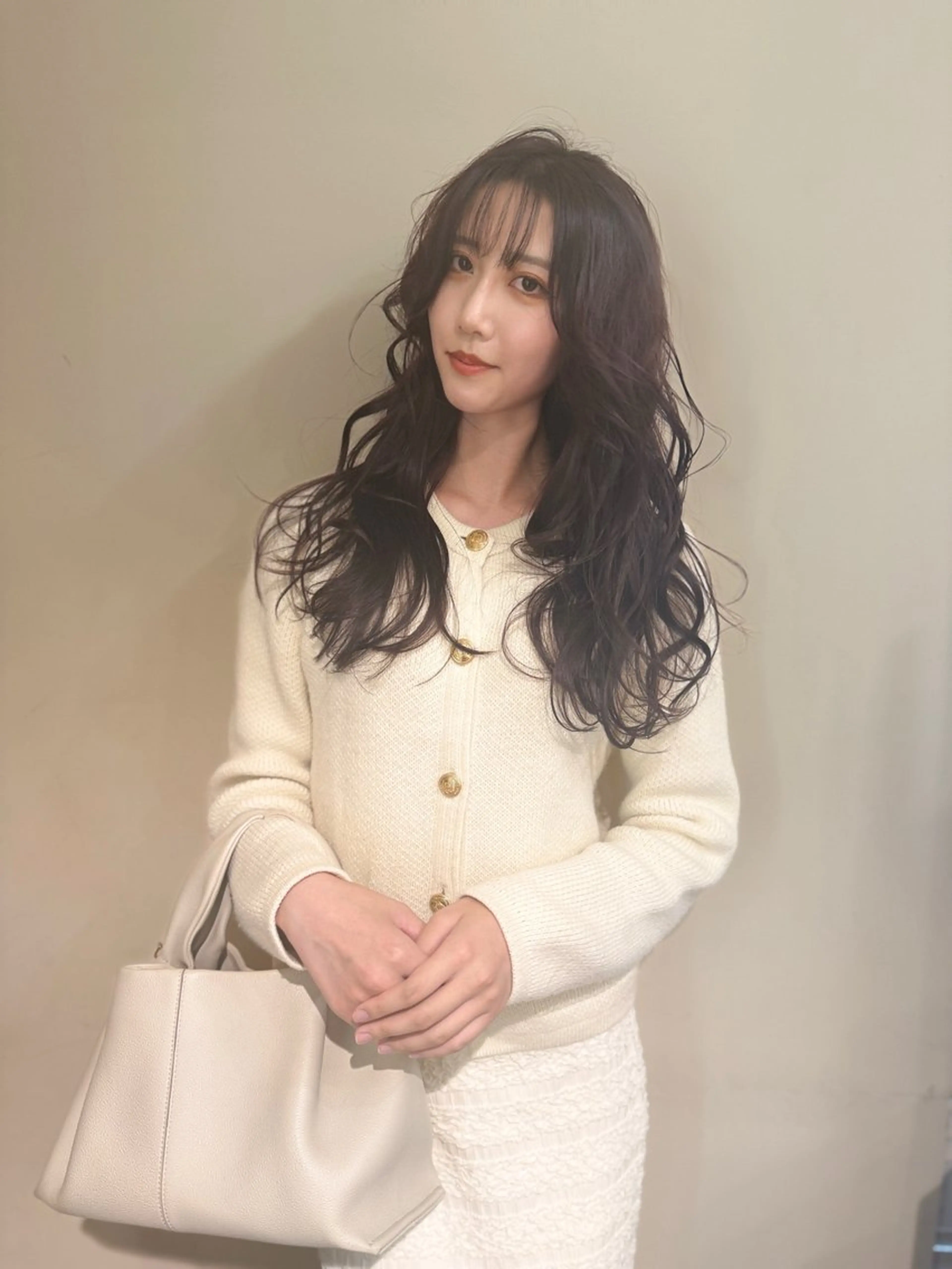 ロング カラー カット ヘアカラー トリートメント opus 店長大和 レイヤー/赤み消しのヘアスタイル