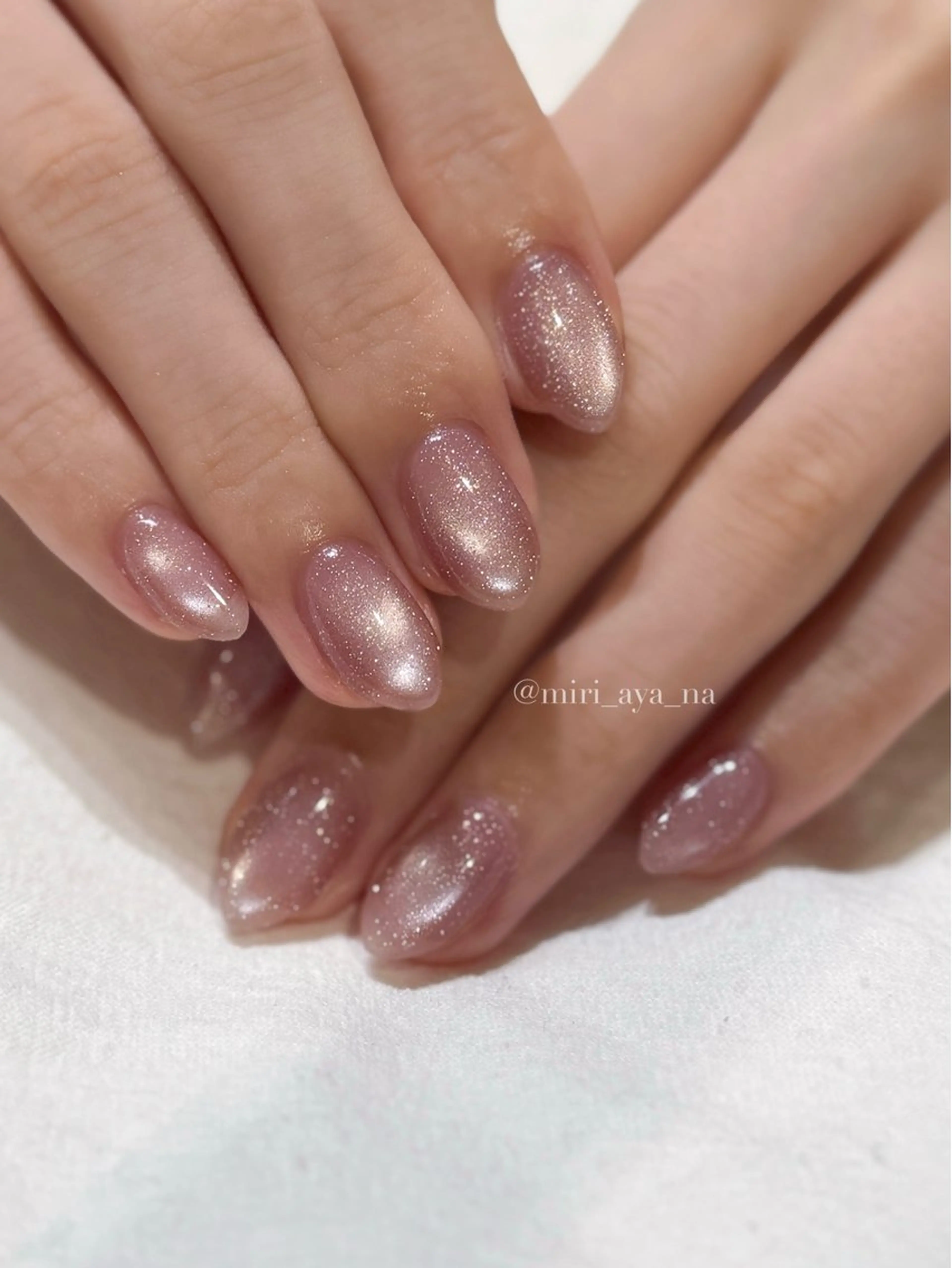 ネイル ハンドネイル 新宿代々木/ちゅるん キレイめ/miriのネイルデザイン