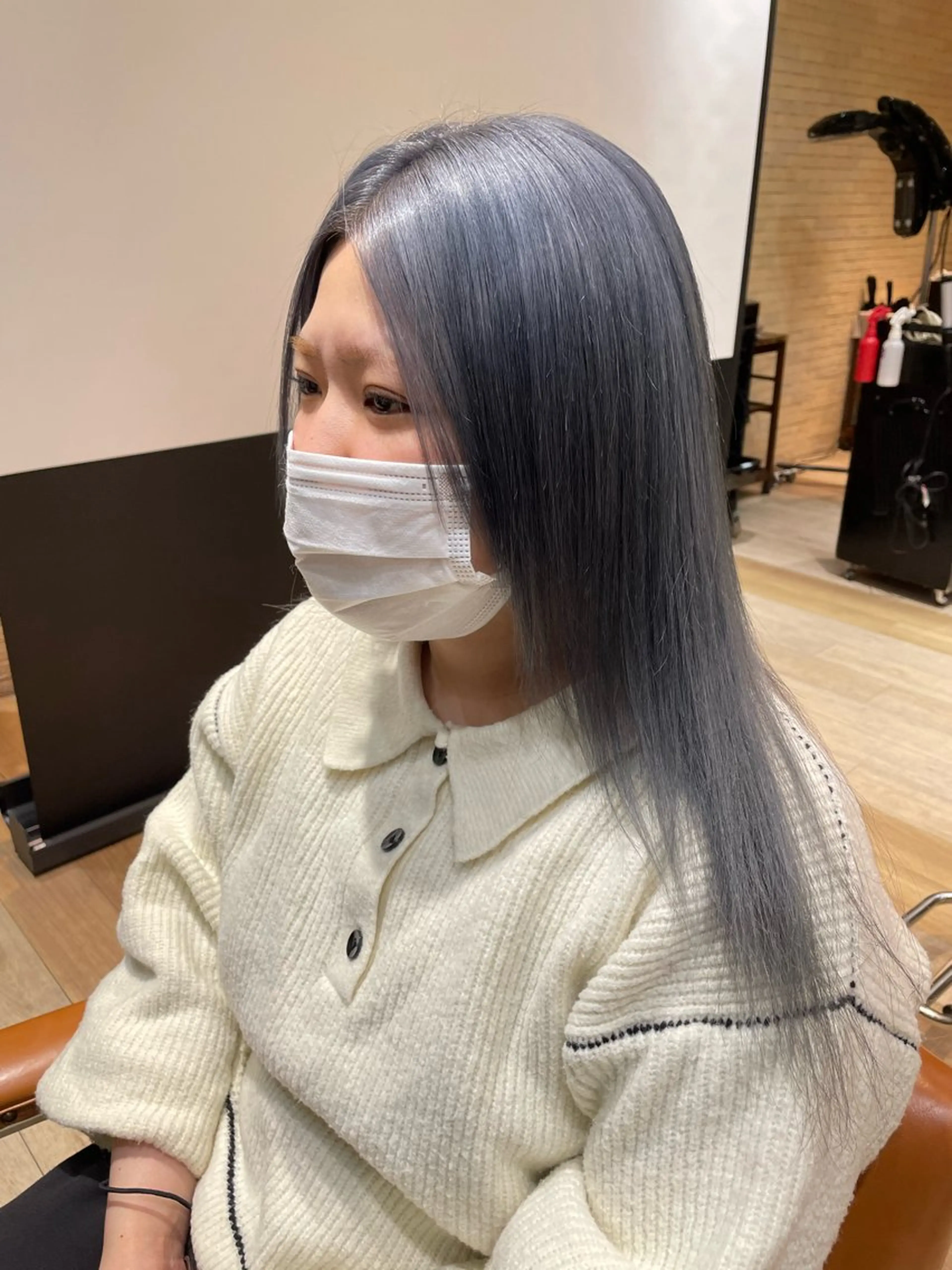 セミロング 亀川蓮 Agu hairのヘアスタイル