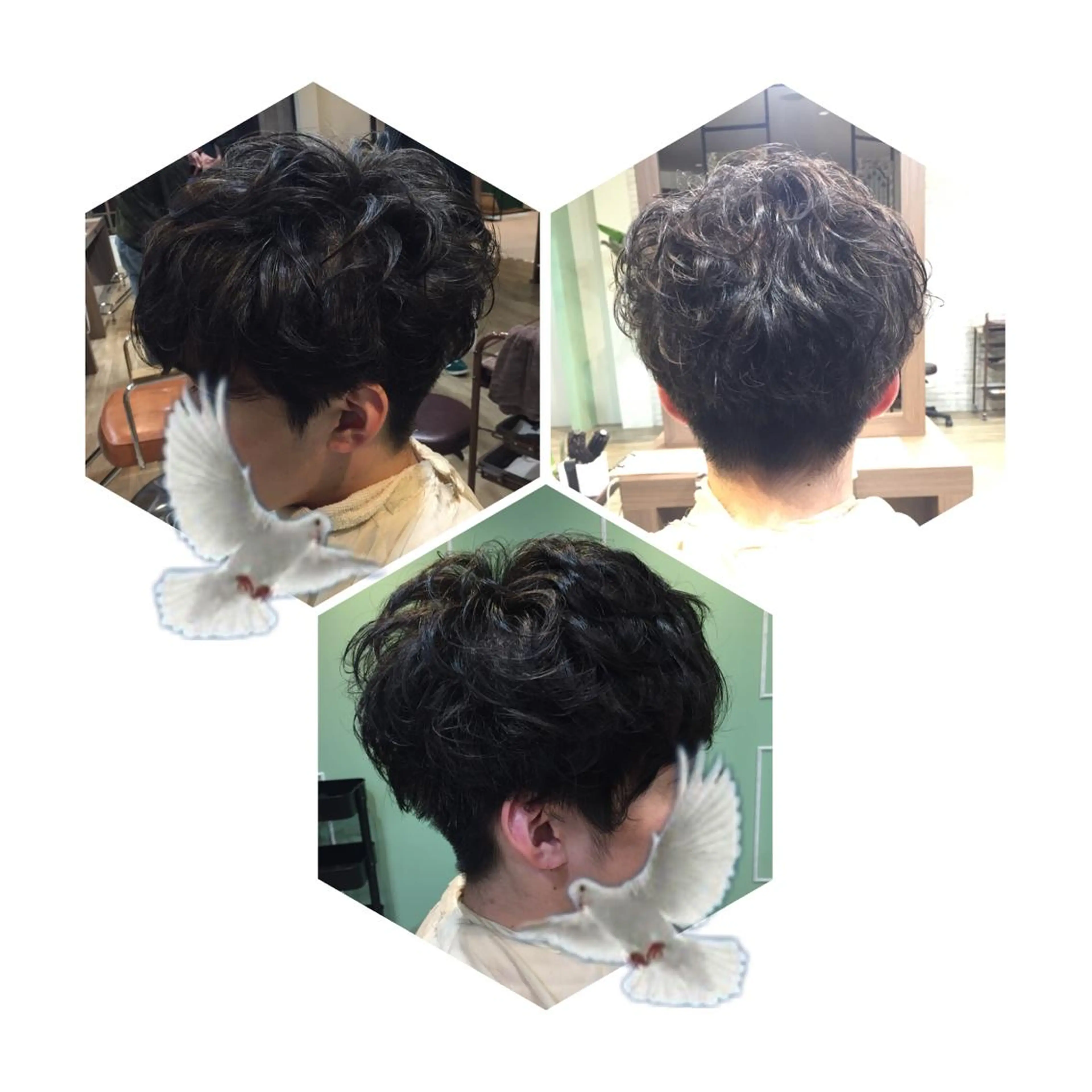 パーマ メンズ kurata miyuuのヘアスタイル