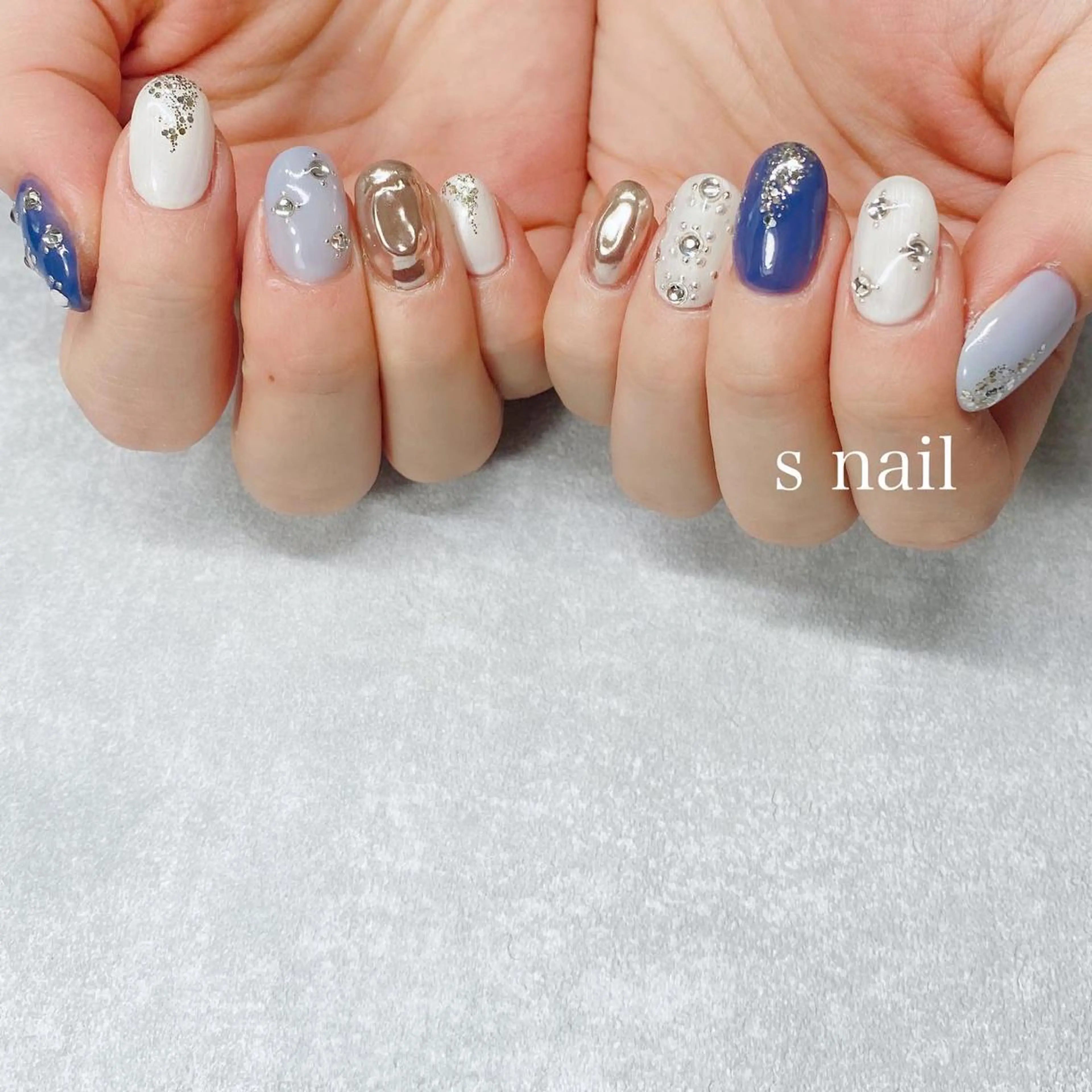 ネイル ハンドネイル s nail さとよしみゆきのネイルデザイン