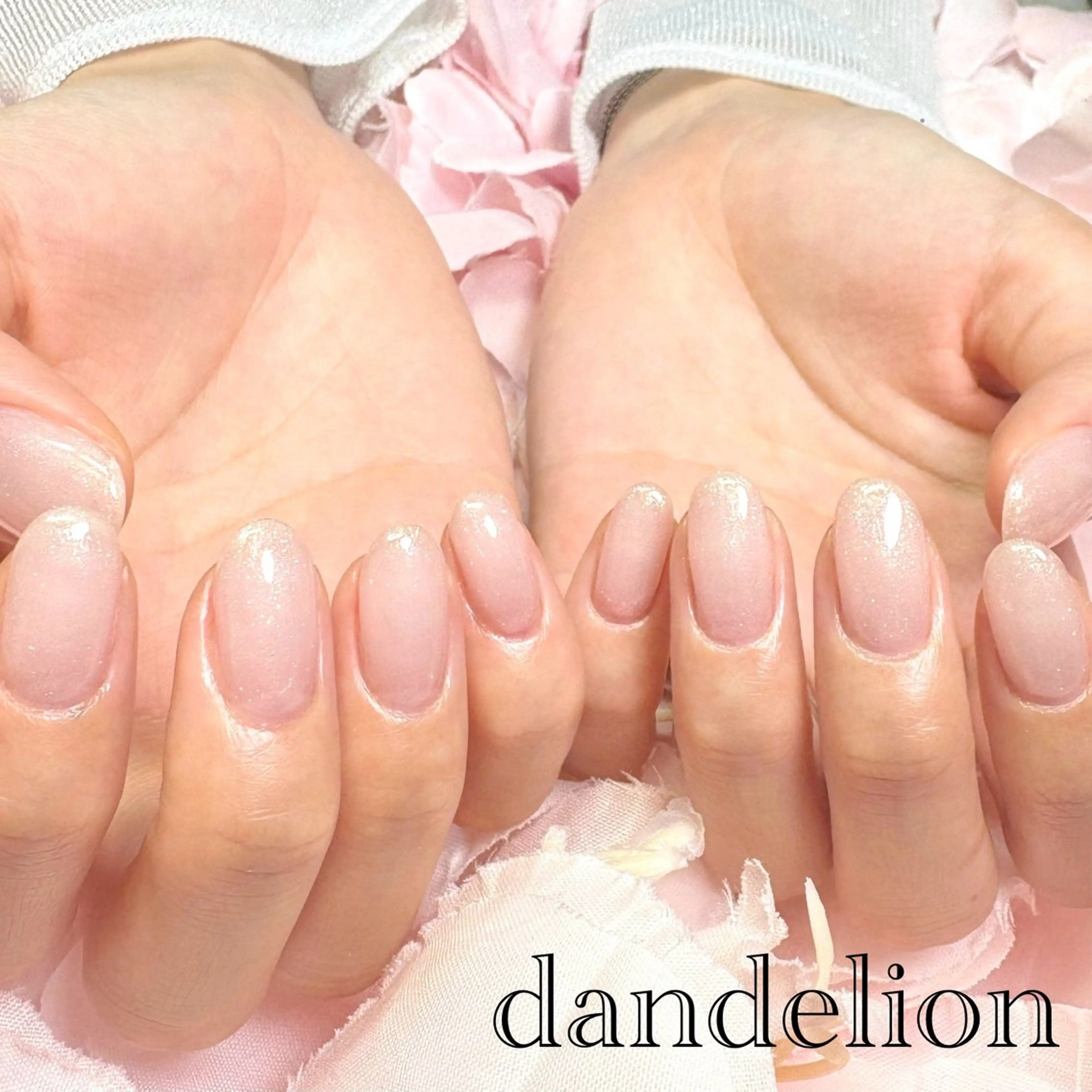 ネイル ハンドネイル ハンドケア dandelion ダンデライオンのネイルデザイン