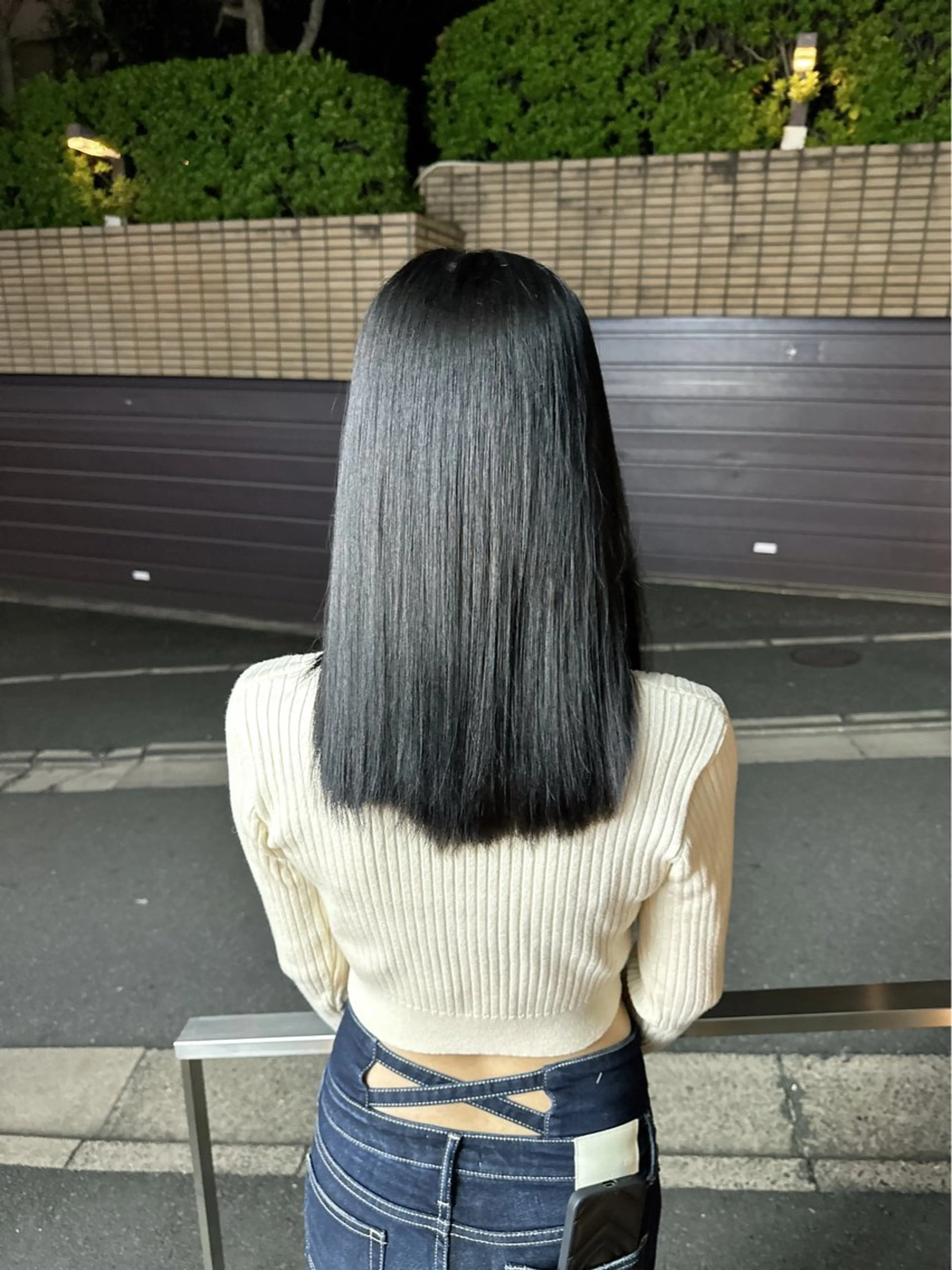 セミロング 美髪特化✨ 伊織✨縮毛矯正✨のヘアスタイル