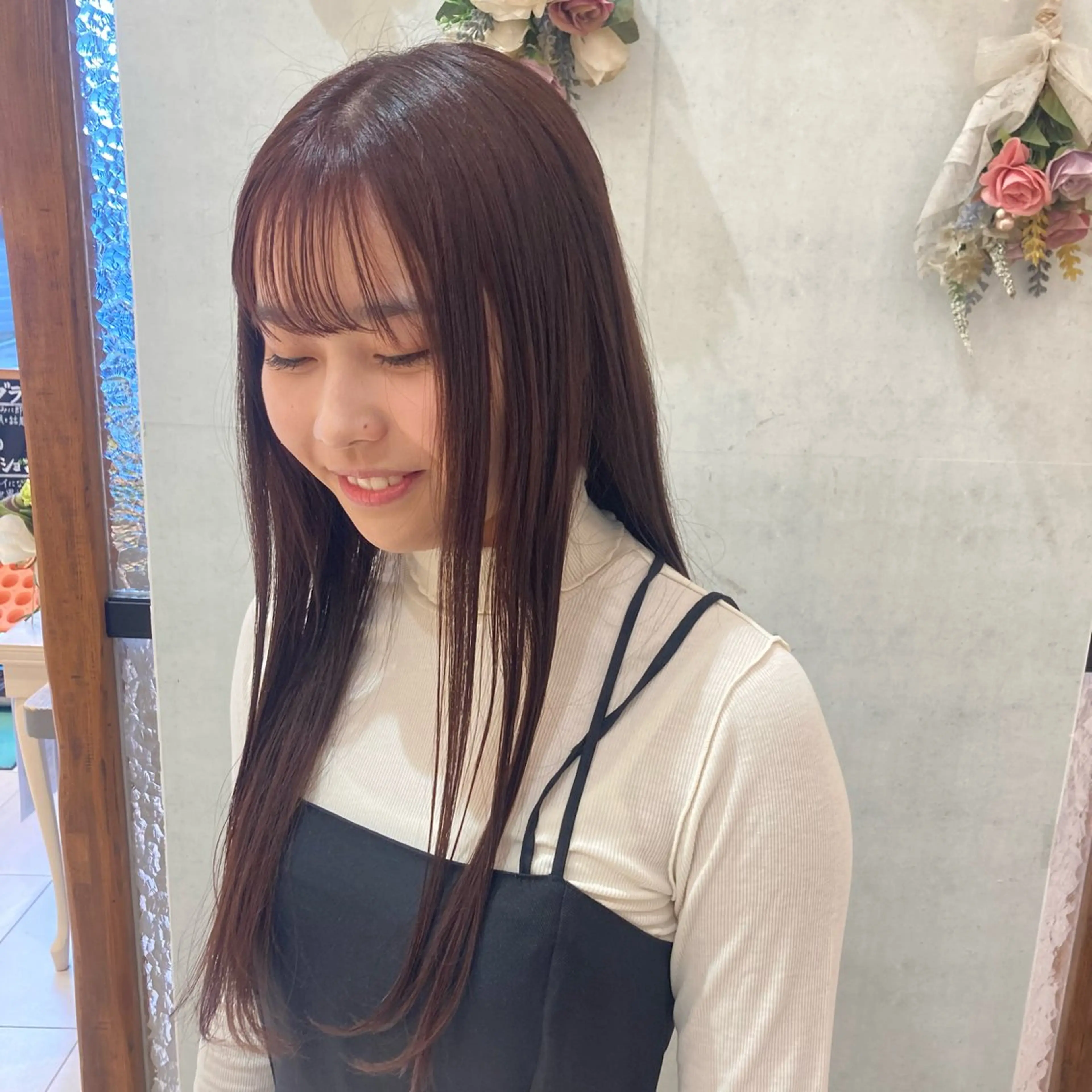 カラー 透明感ベージュ🎀 レイヤー/AOのヘアスタイル