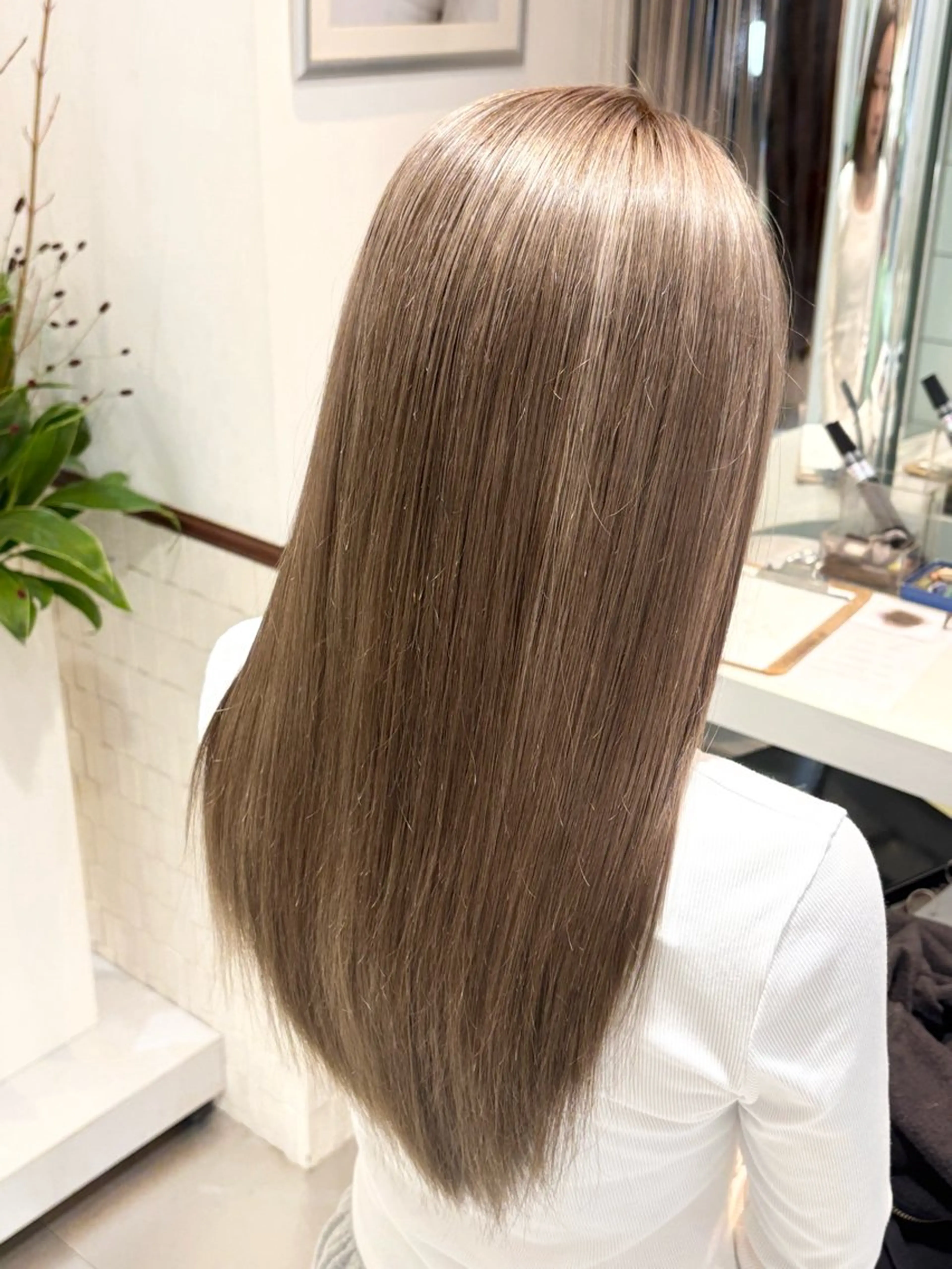 ワンカラー＋4stepトリートメント🫧の写真