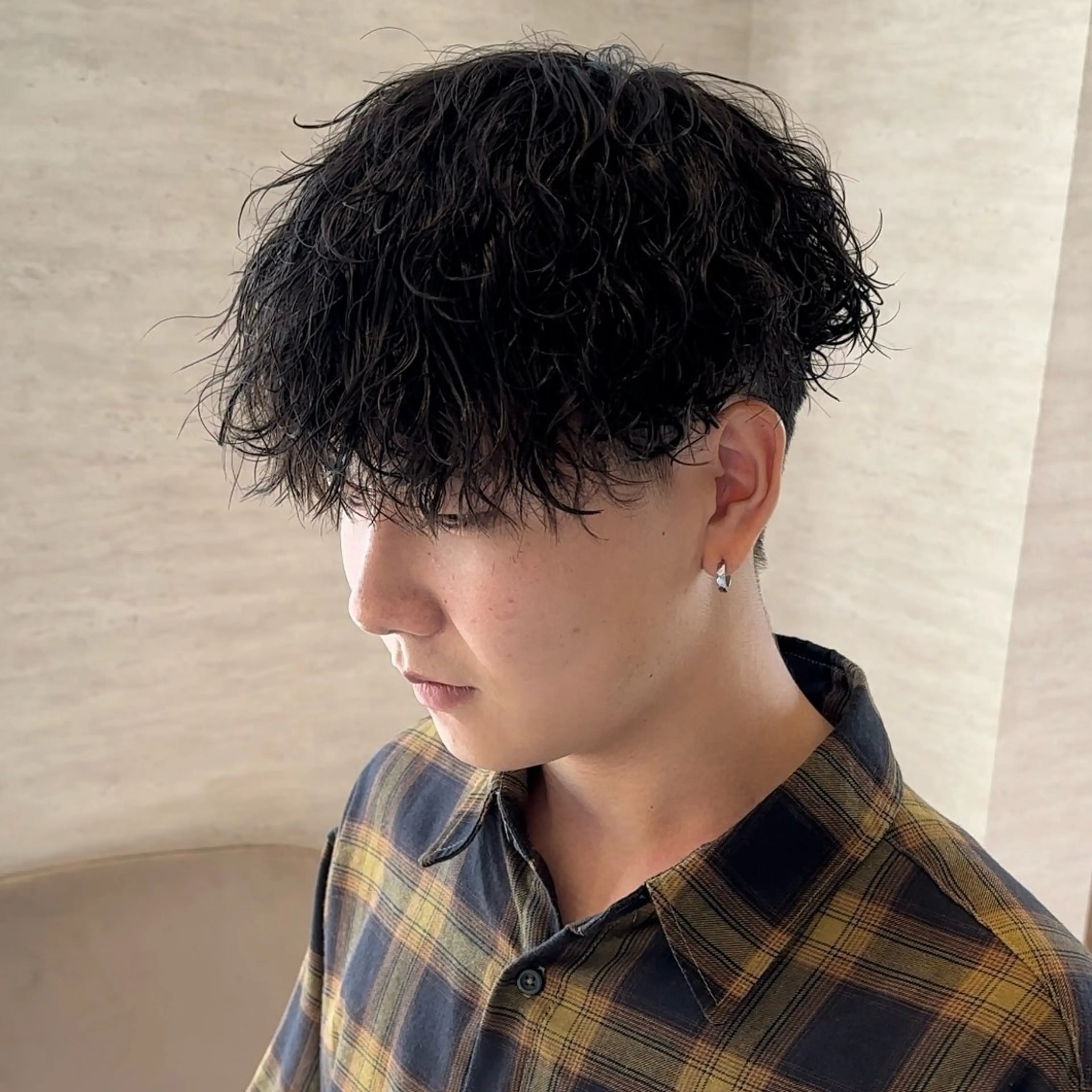 メンズ メンズパーマ 波巻きパーマ カット パーマ CONTY by MIRRORTALK所属・小野友裕 岡崎市✨CONTY店のヘアスタイル