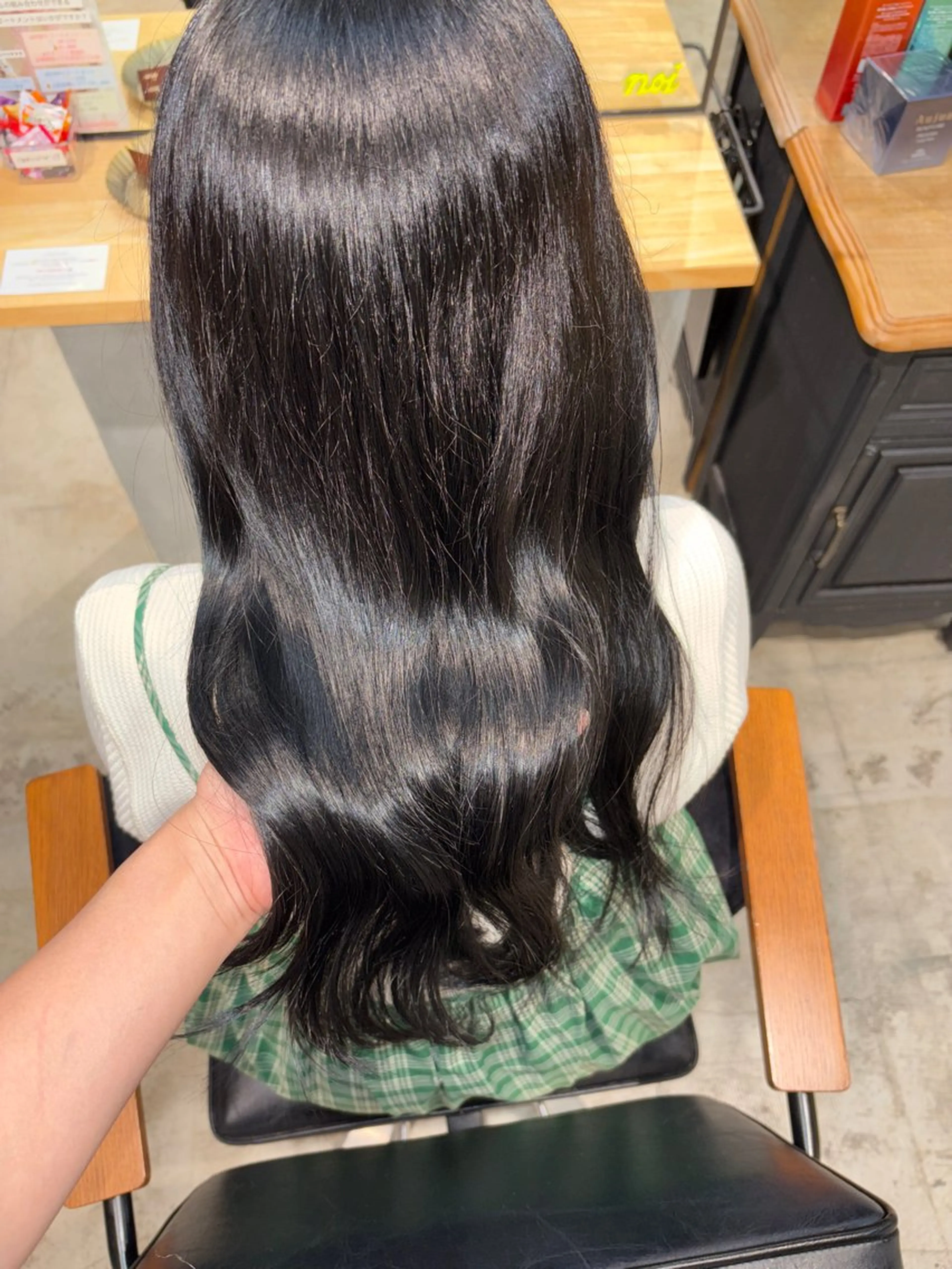 ブリーチなしワンカラーモデル 3,000円✨️の写真