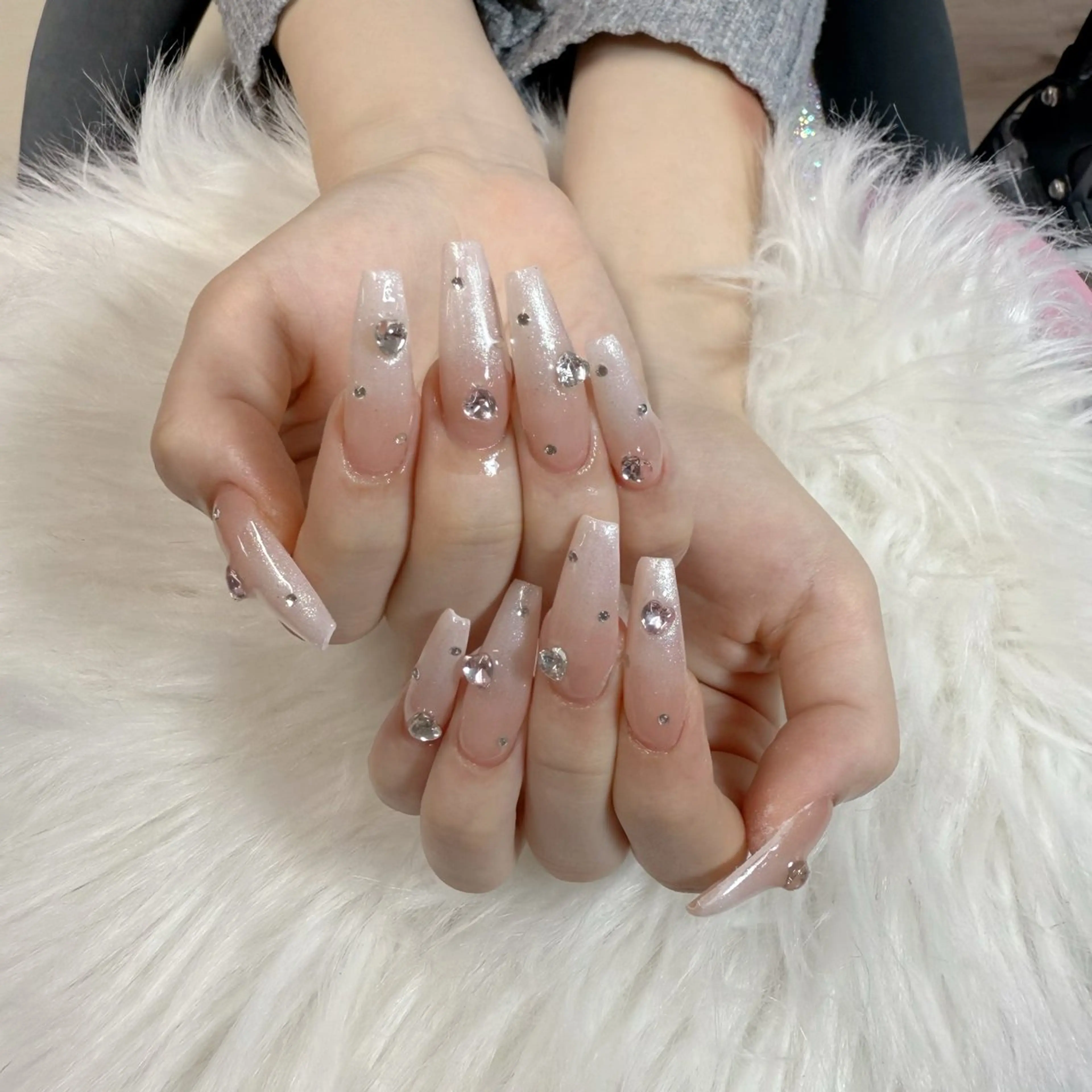 ネイル ハンドネイル 🎀nana🫧 ワンホンネイル🎀のネイルデザイン