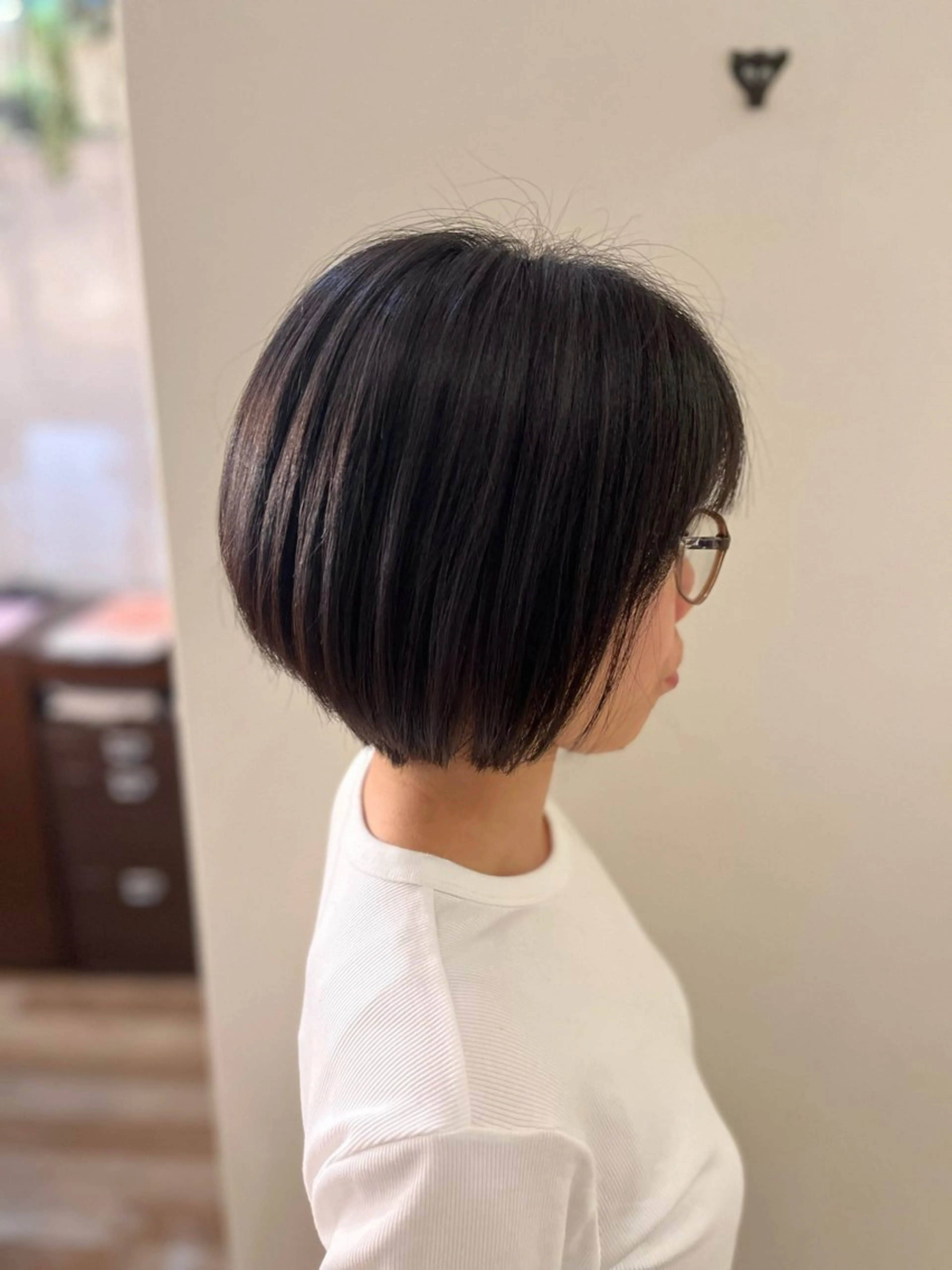 ミディアム 田中 結月のヘアスタイル
