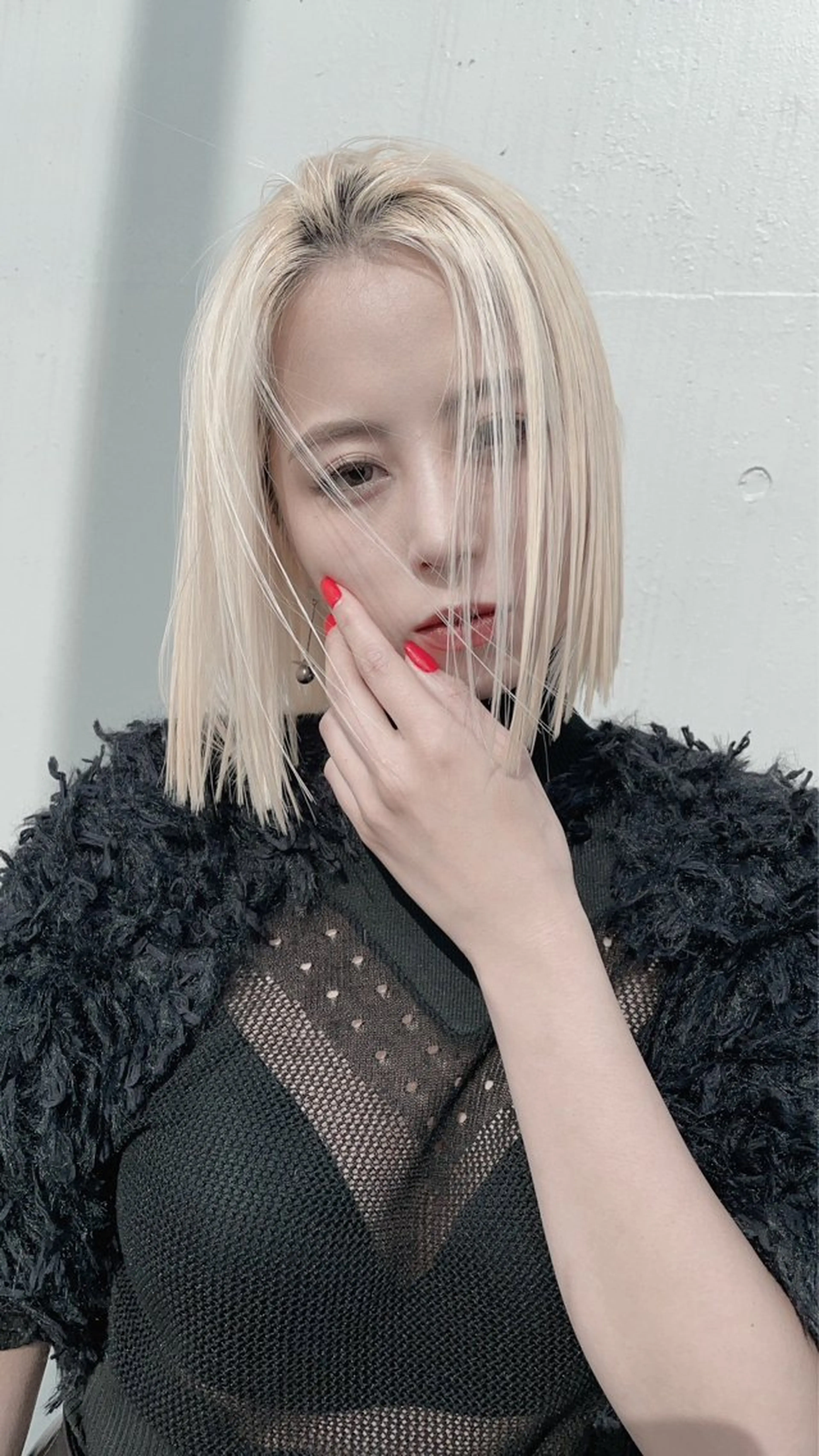 ミディアム ヘアカラー トリートメント Libelle hair salonのヘアスタイル