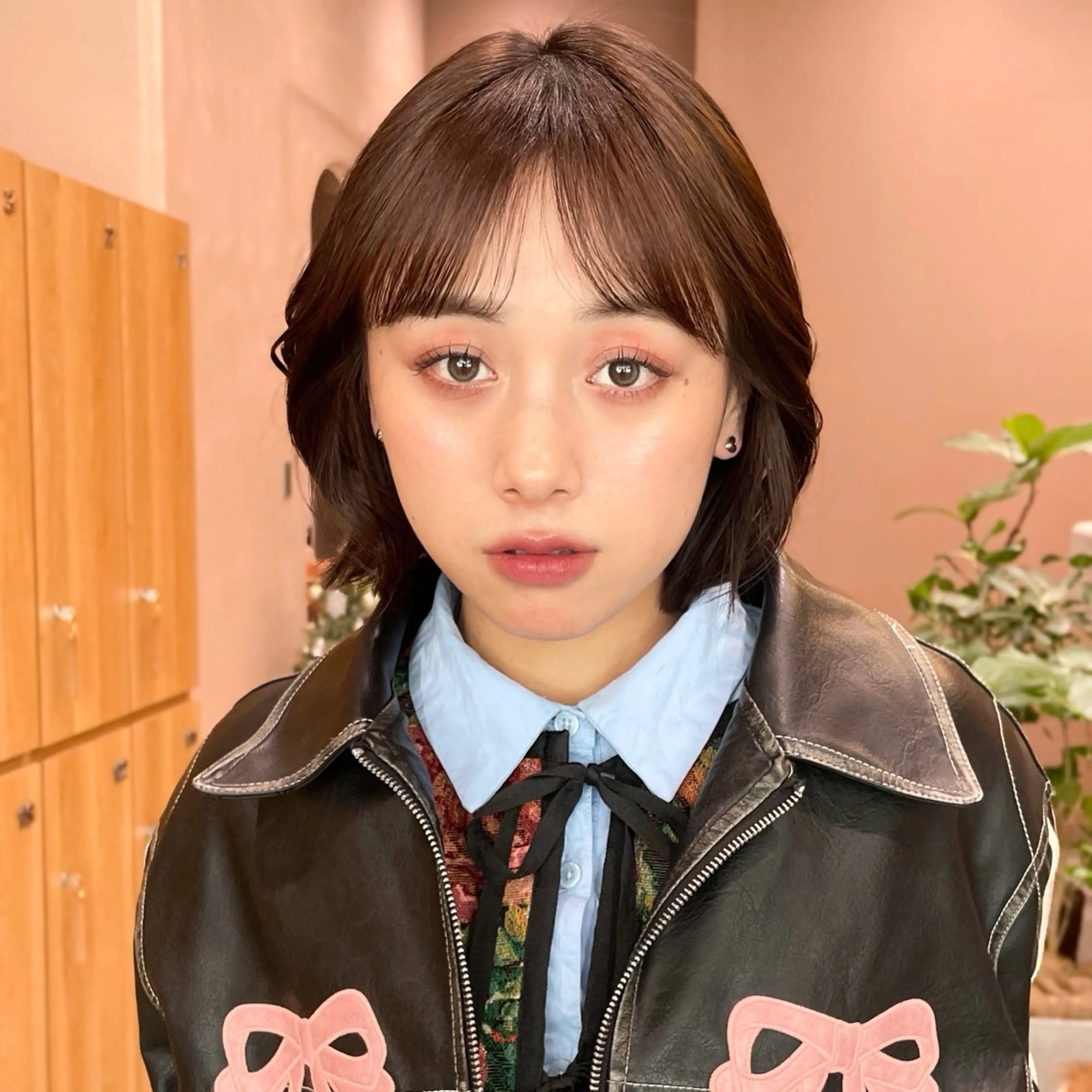 ミディアム カラー レイヤー/柔らか 透明感カラー/ゆきなのヘアスタイル