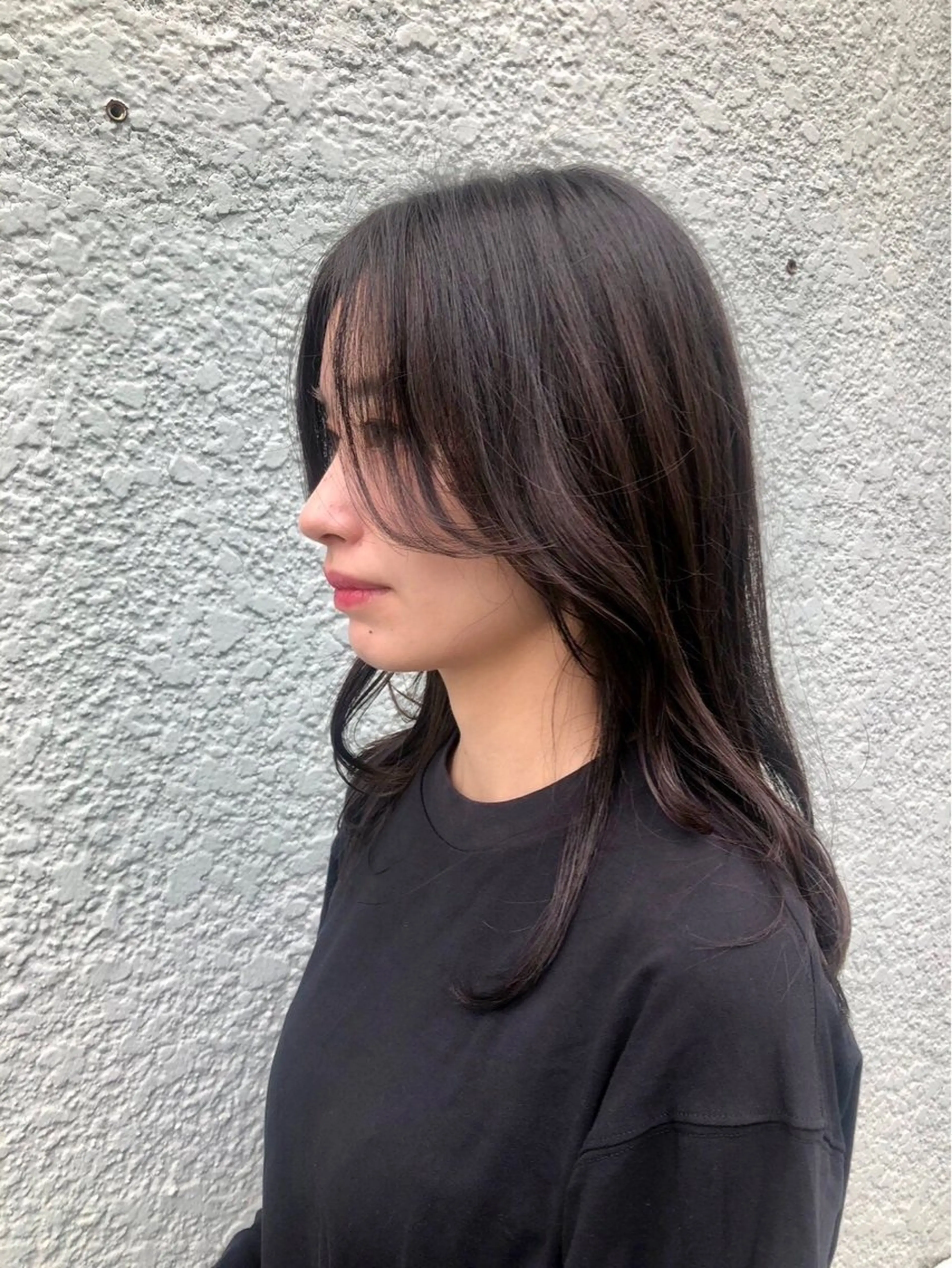 ロング ロングレイヤー レイヤーカット ロング Saloクルミ/ パーマモデル☁️のヘアスタイル