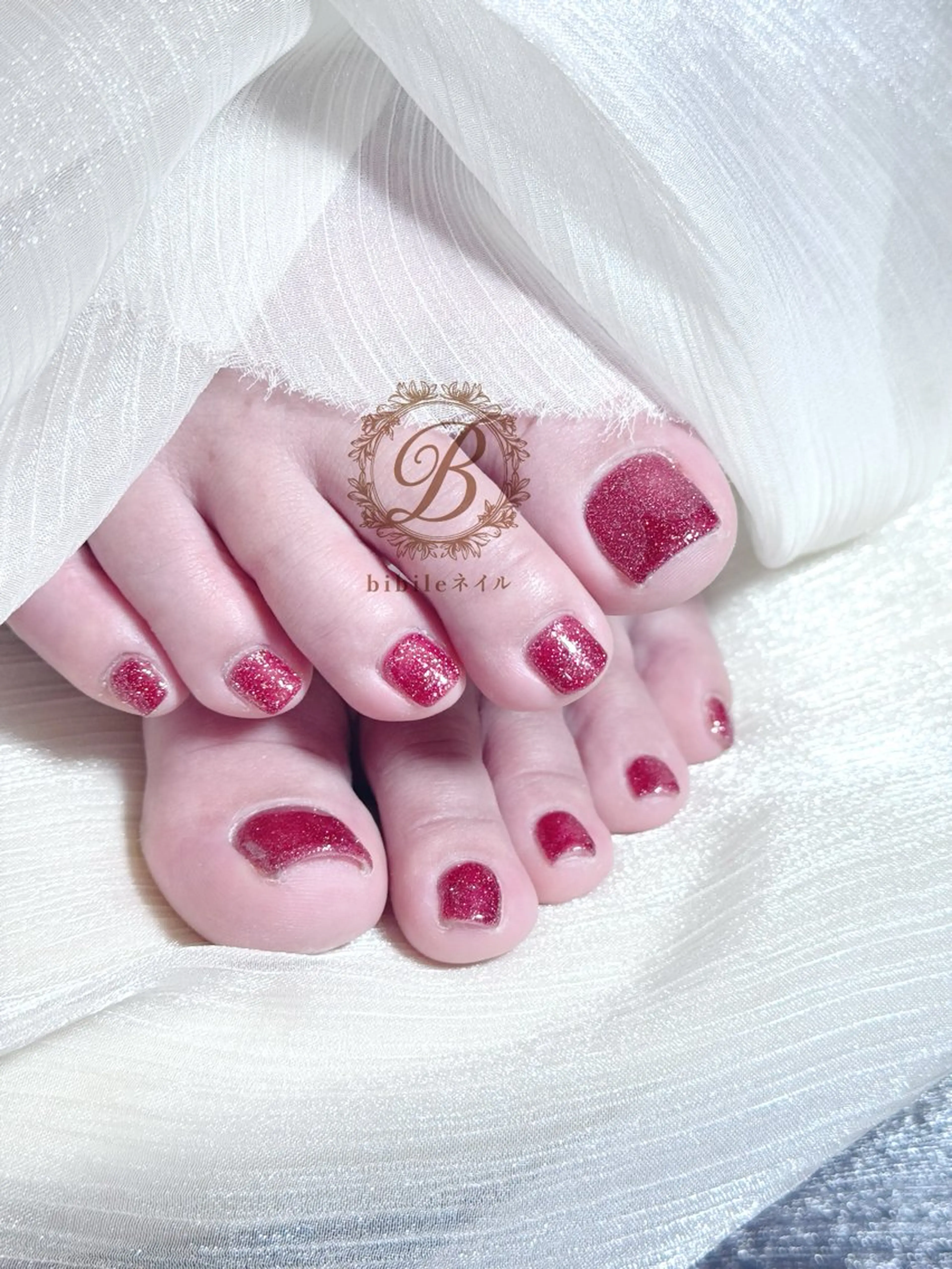 ネイル フットネイル 島尻 ユインのネイルデザイン