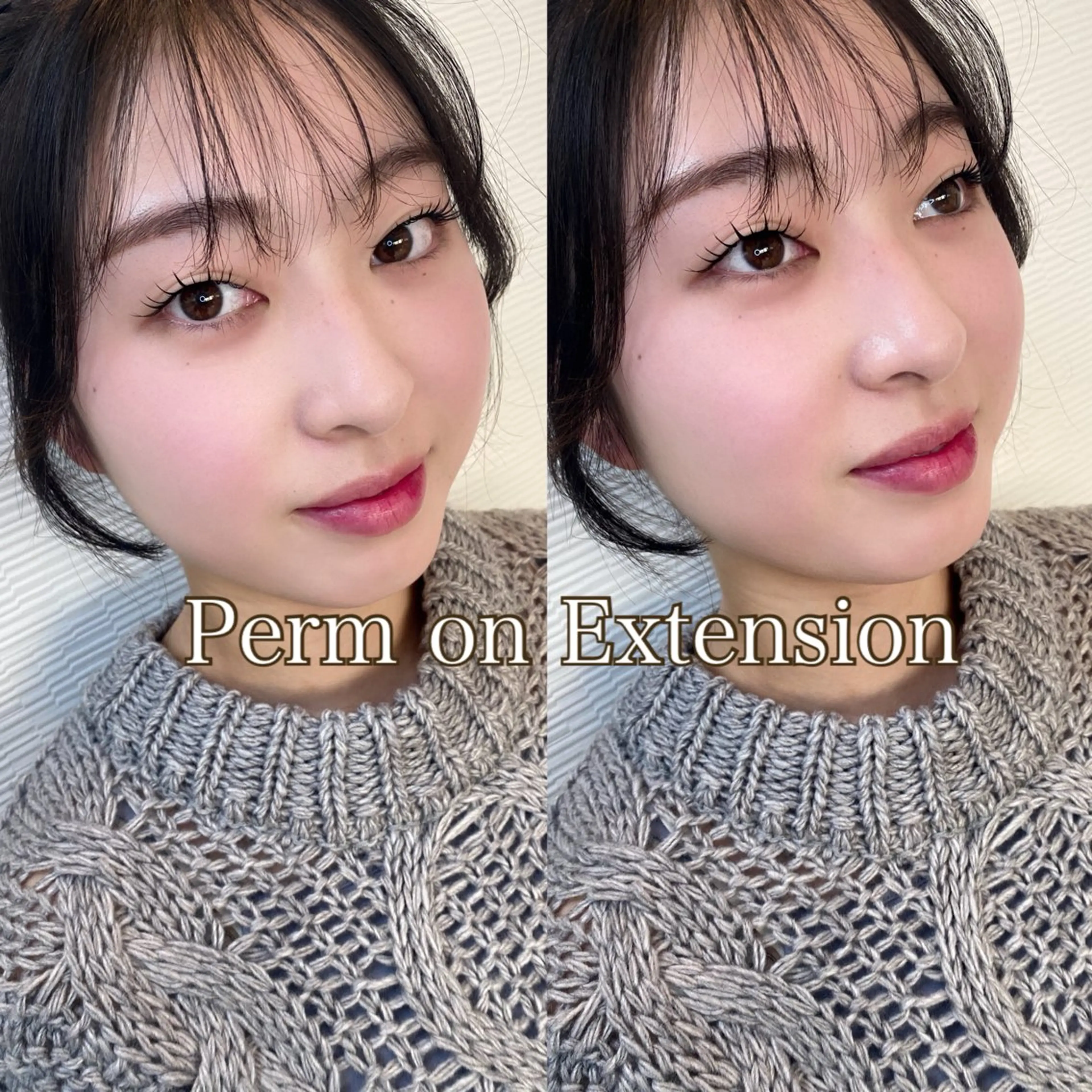 マツエク・マツパ バインドロック 束感まつ毛 フラットラッシュ 韓国風マツエク ナチュラル マツパ viviAiles ♡⃛ Ruiのマツエク・マツパデザイン