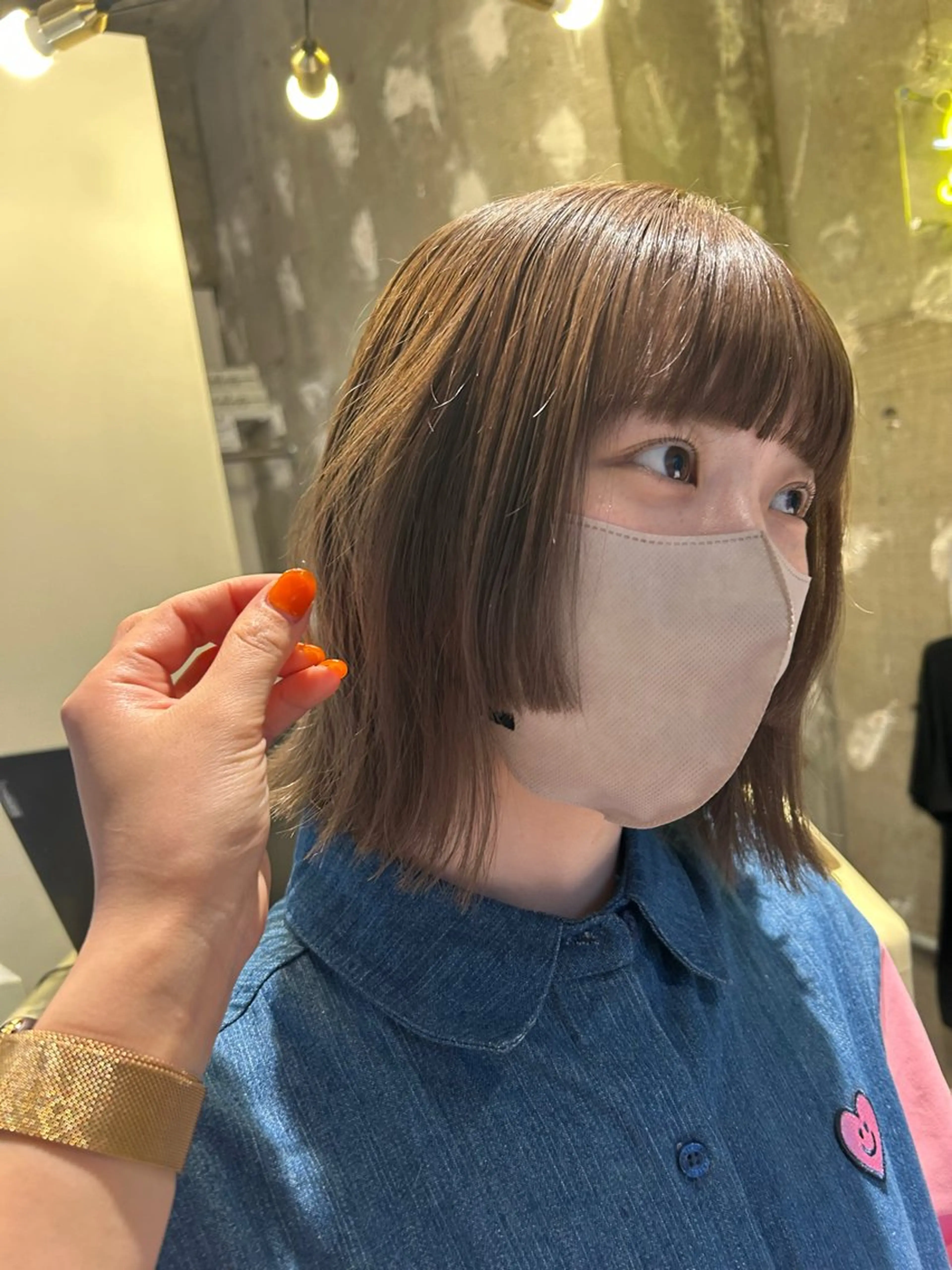 ミディアム ヘアカラー ano ♡のヘアスタイル