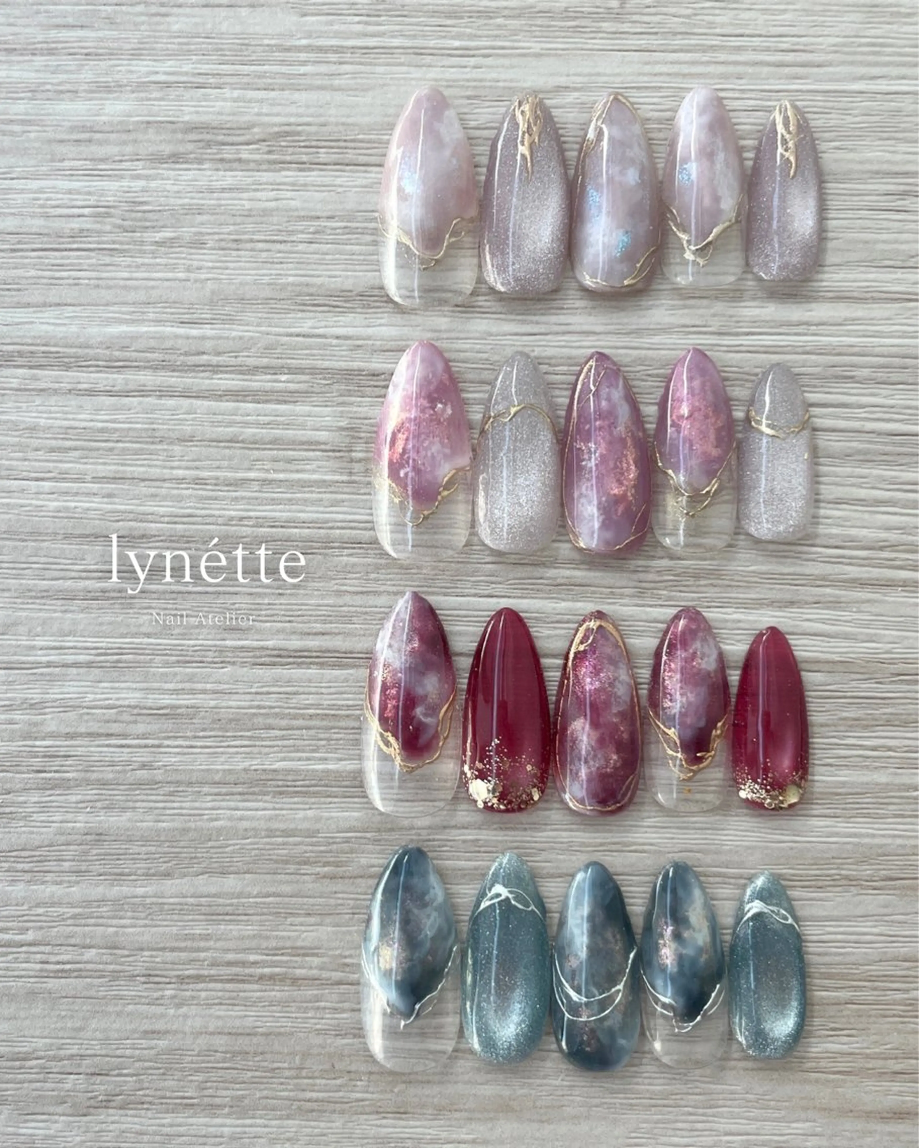 ネイル ニュアンスネイル lynétte 那覇ネイルサロンのネイルデザイン