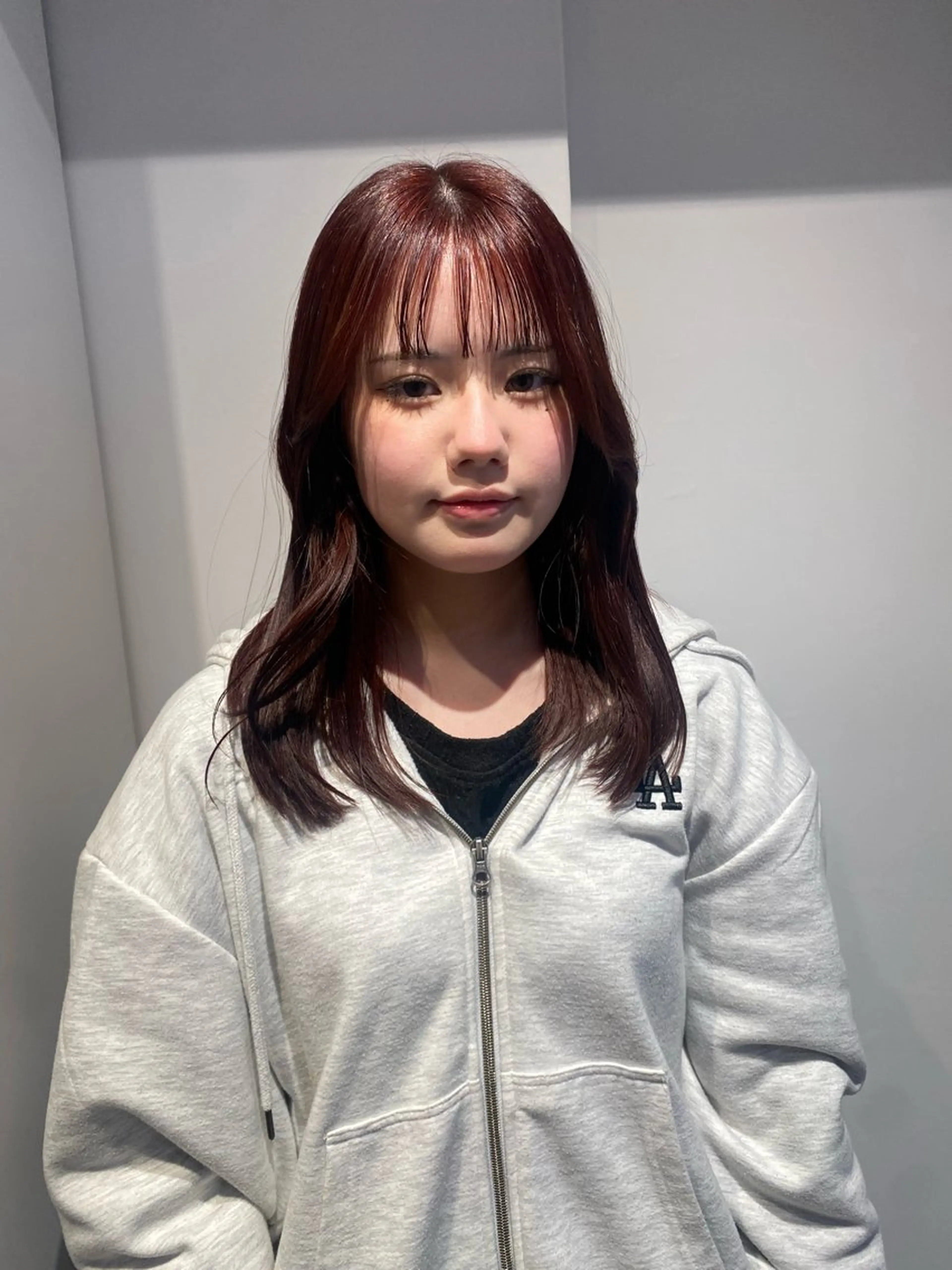 セミロング カラー ミユウ👗🎀 /カラーリスト/ボブのヘアスタイル