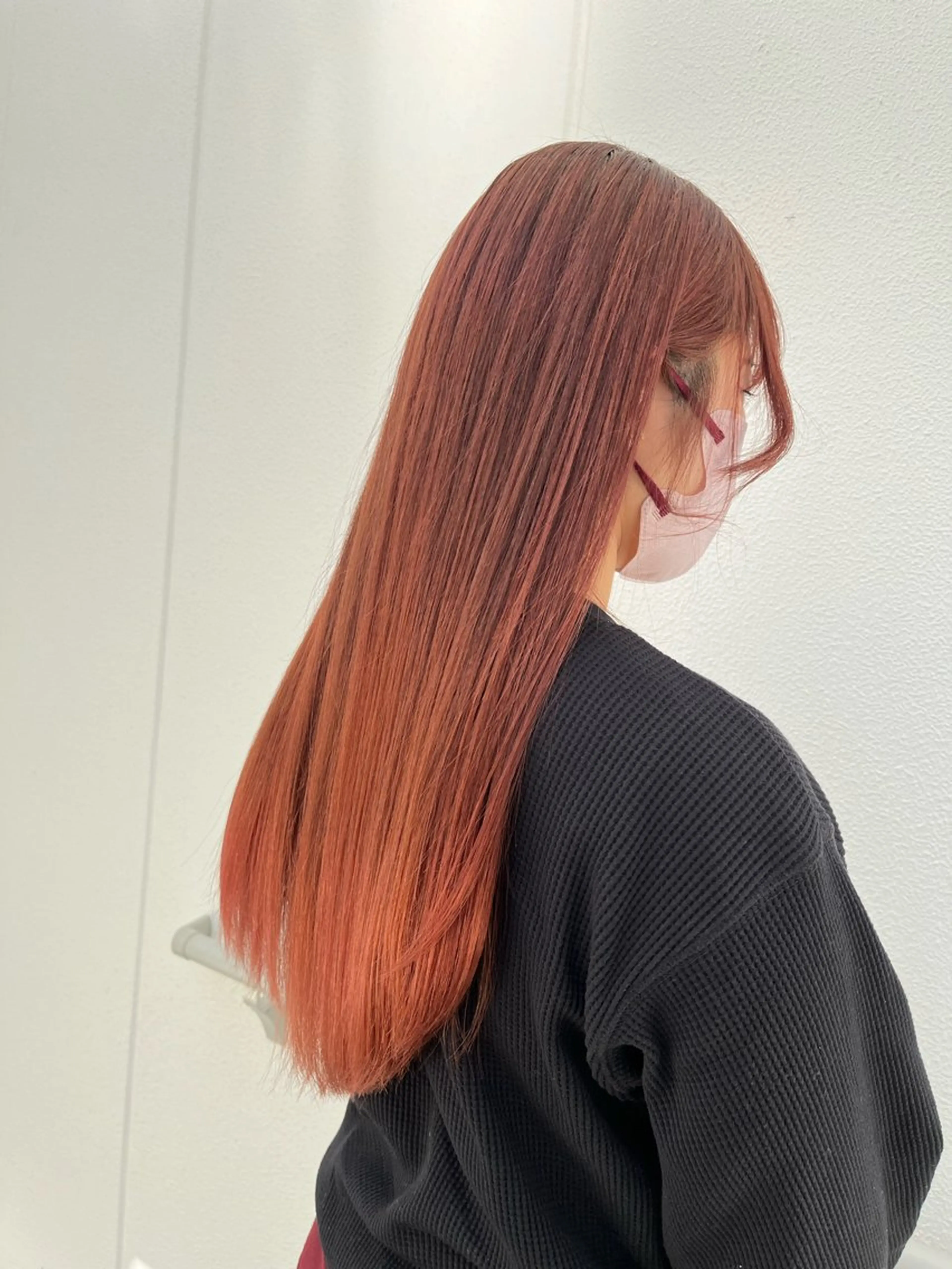 セミロング カラー 清水　仰士 ROW町田のヘアスタイル