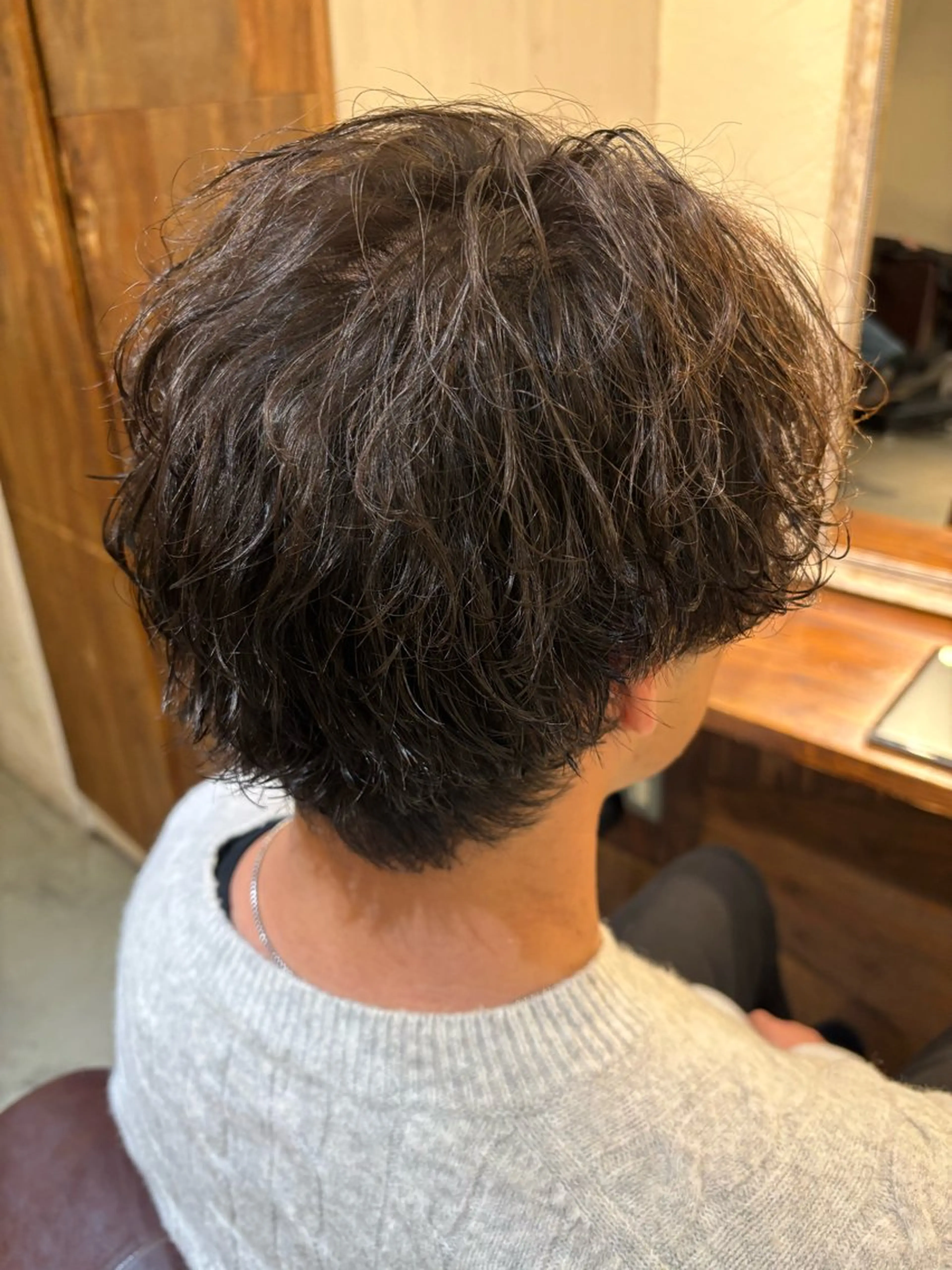 ショート カラー パーマ メンズ メンズのモテヘア☁️ はまなか✂︎COLOのヘアスタイル