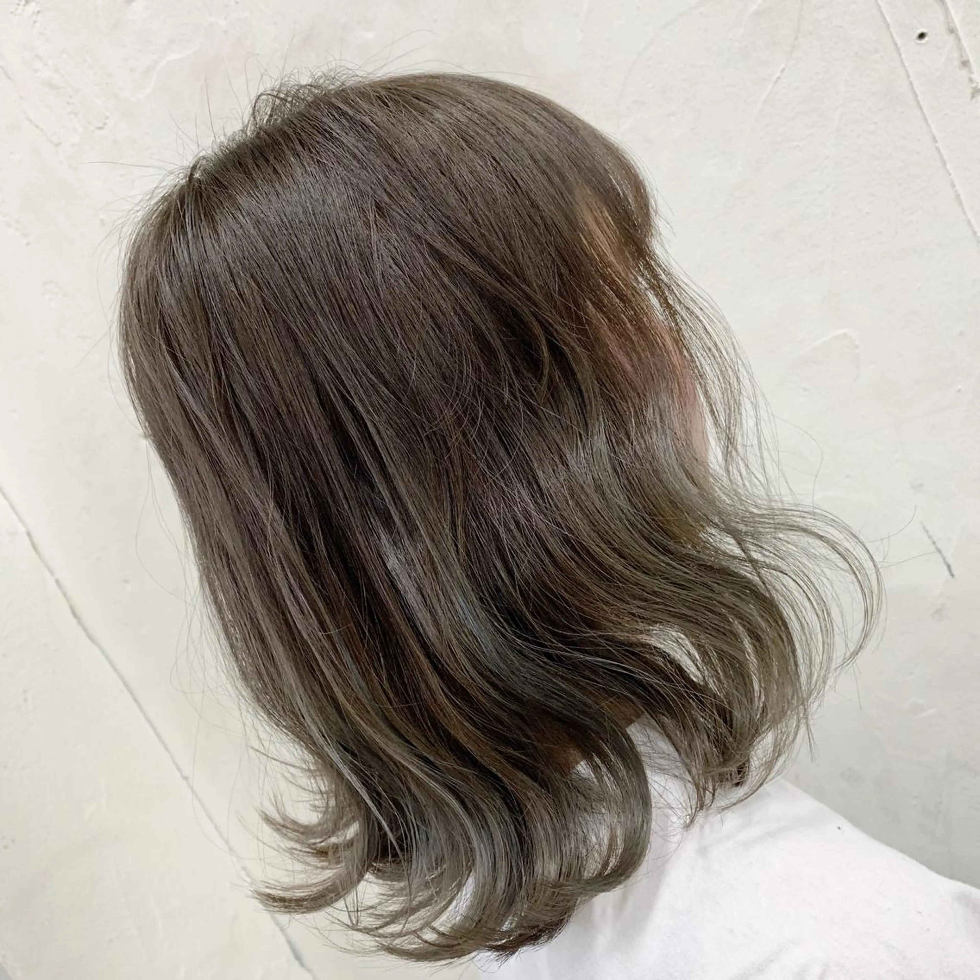 ミディアム カラー ブリーチ 透明感カラー イルミナカラー ブリーチなしカラー レイヤー/髪質改善✨ sumi（スミ）のヘアスタイル