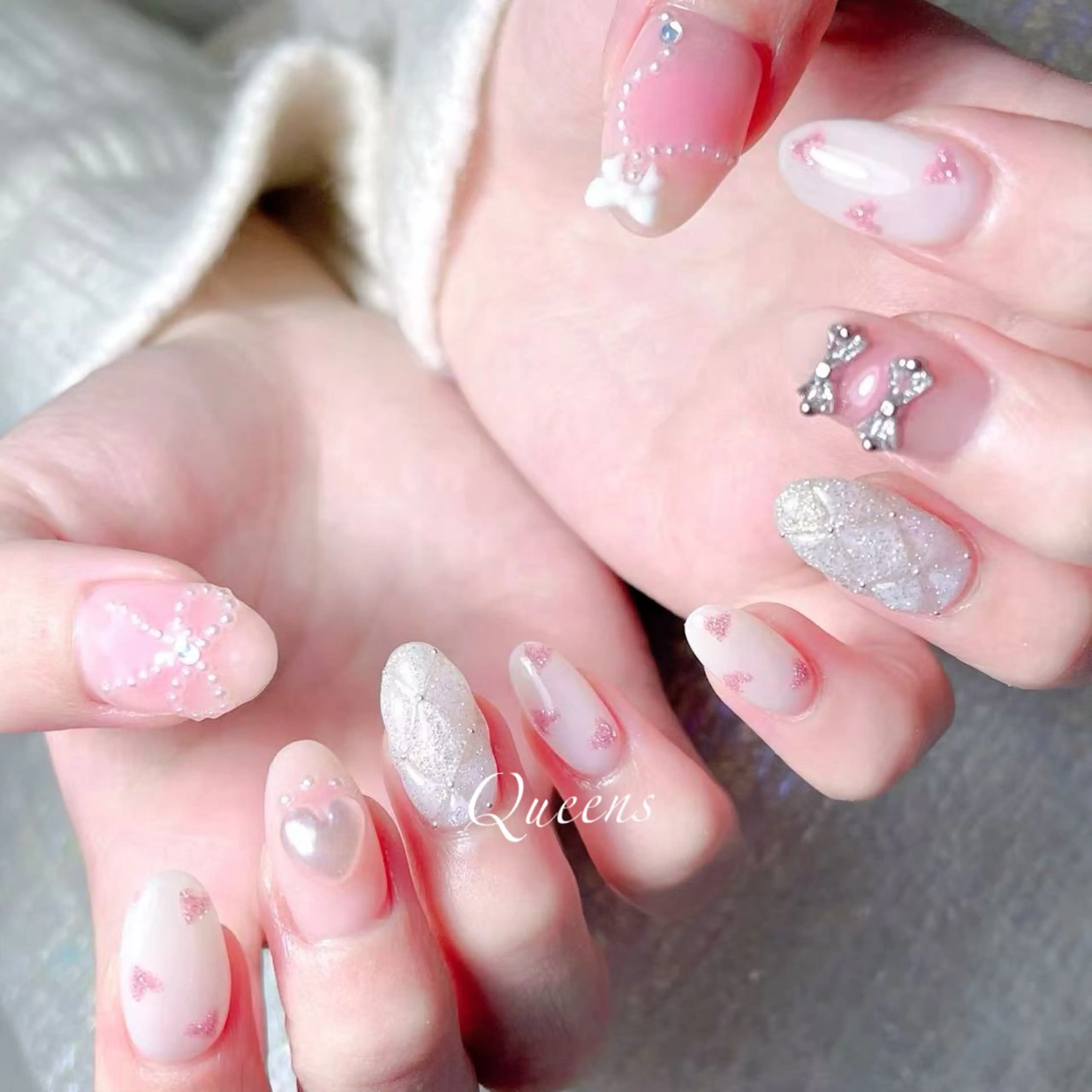 ネイル ハンドネイル Queens 榊 まおのネイルデザイン