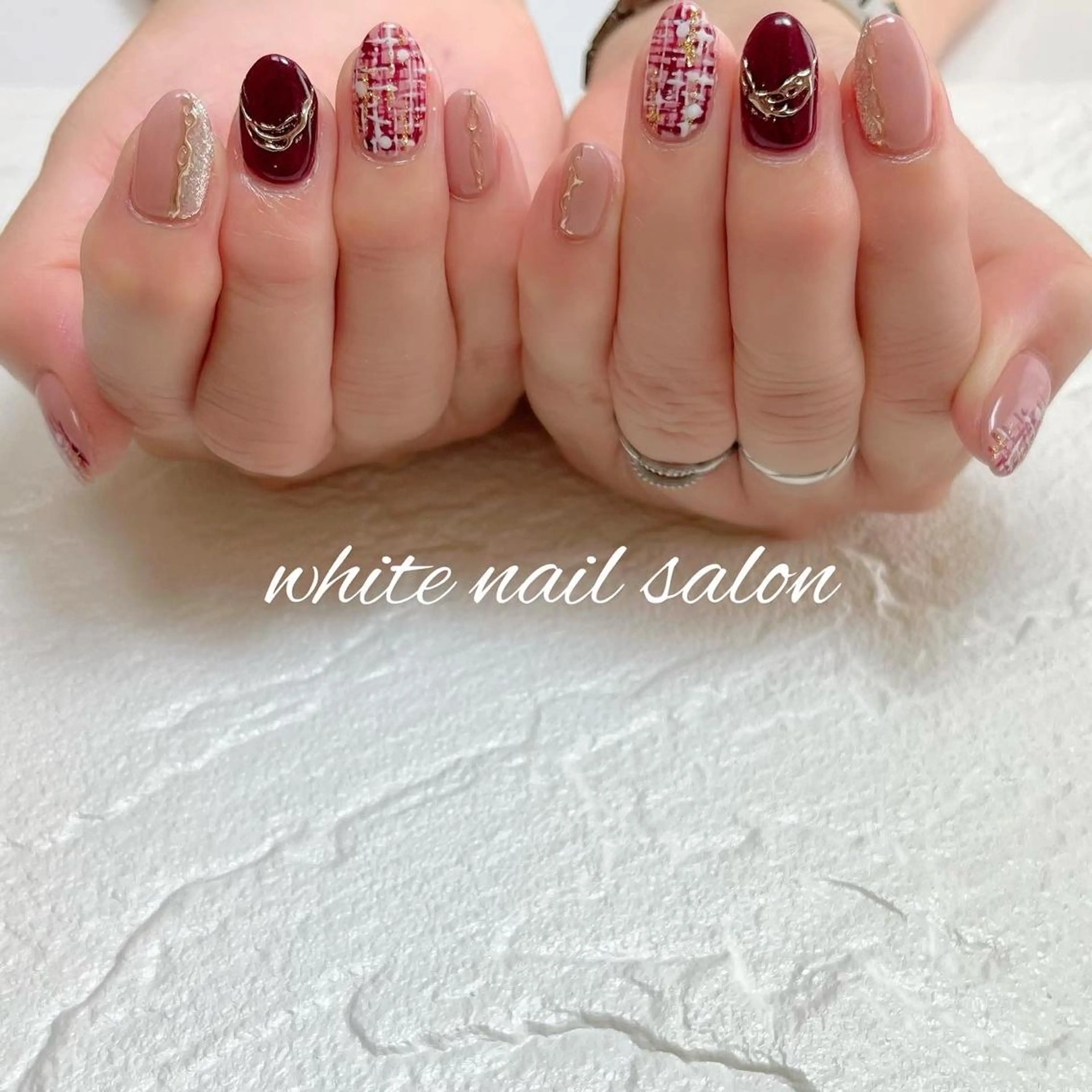 ネイル フットネイル ジェルネイル ハードジェル ラメ(グリッター) 持ち込み ハンドネイル white nail salonのネイルデザイン