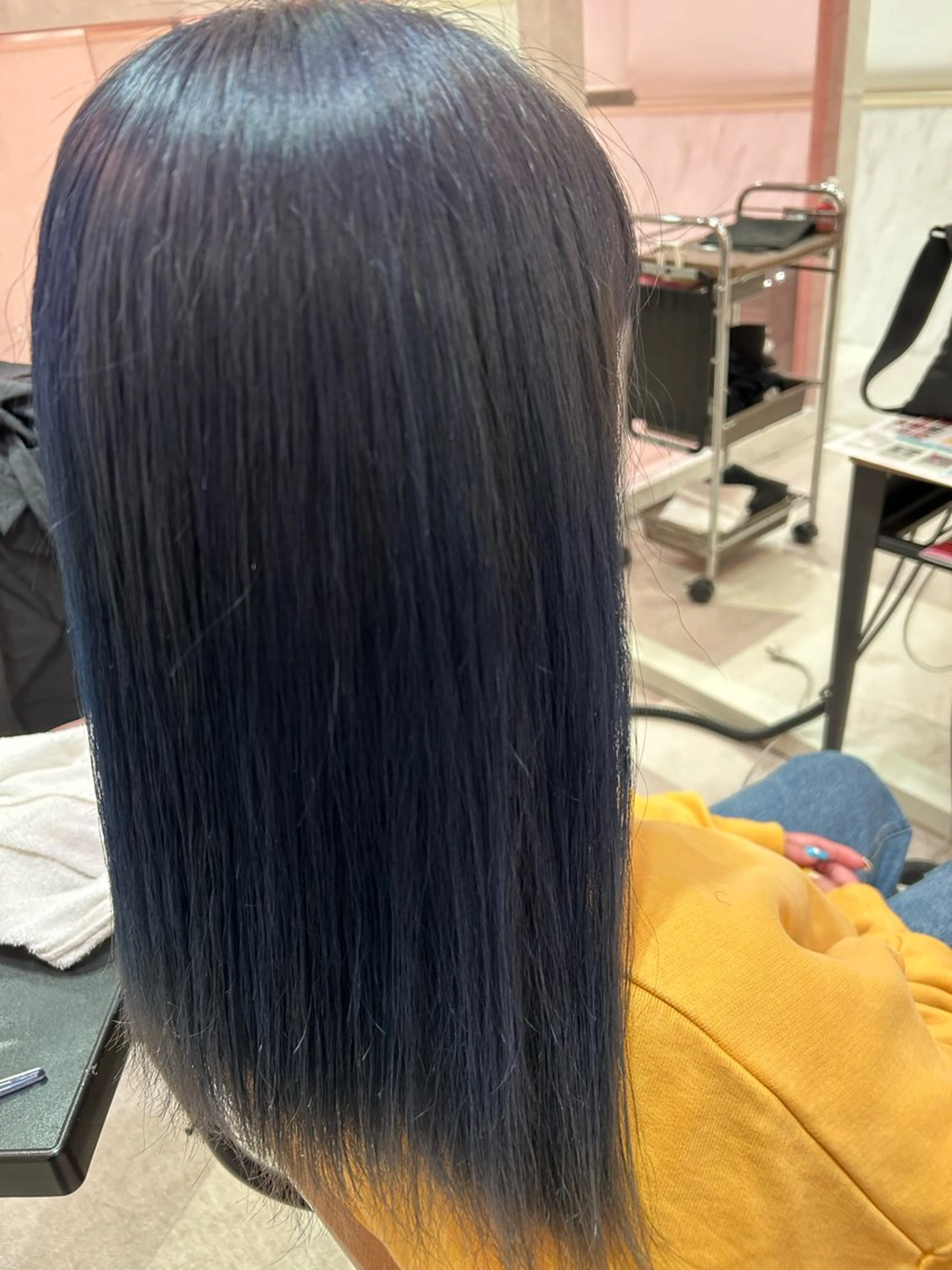 ロング カラー 大山 莉奈のヘアスタイル