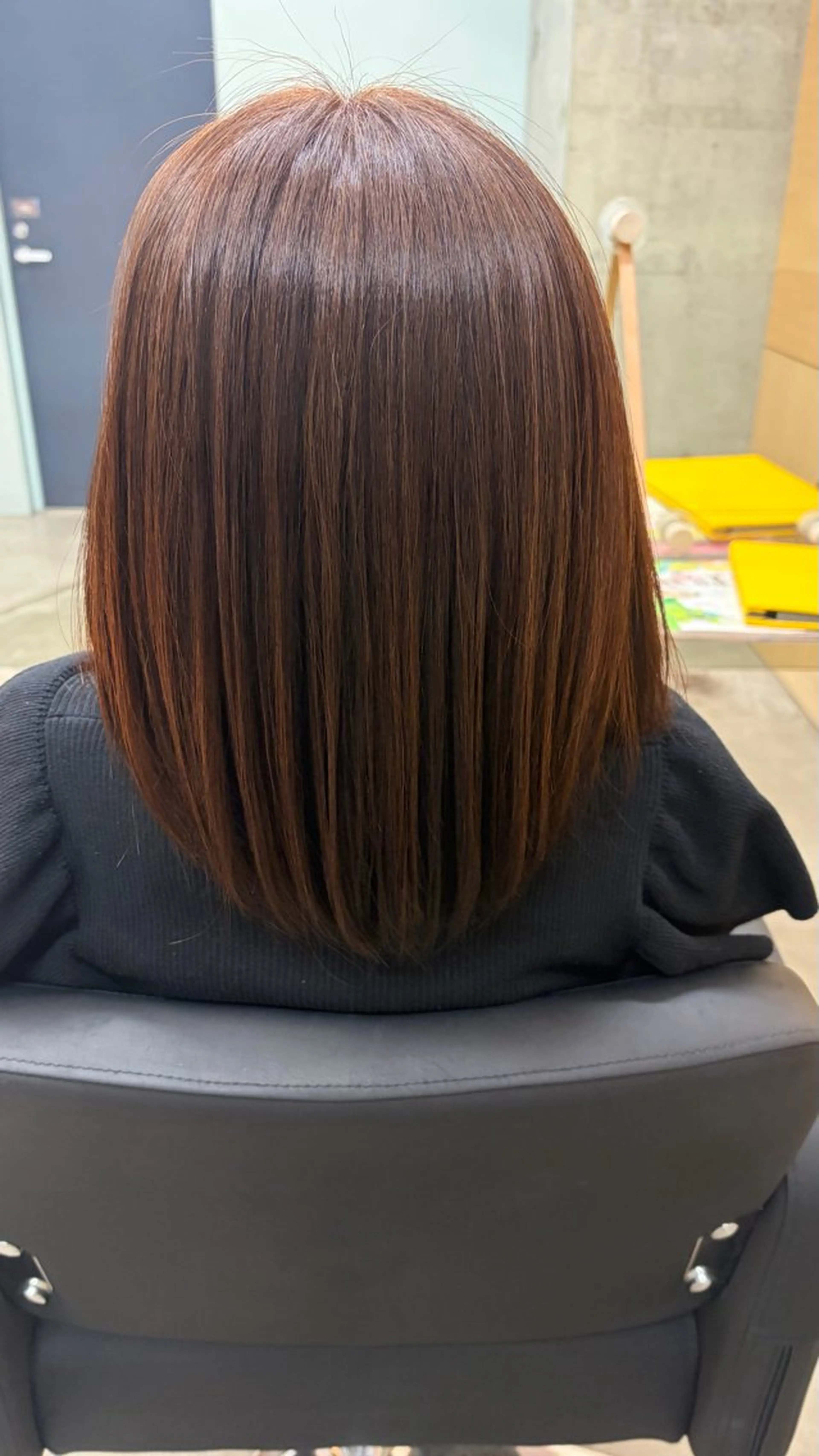 ミディアム カラー ブラウンカラー 透明感カラー ヘアカラー ROBE HAIR /愛里咲のヘアスタイル