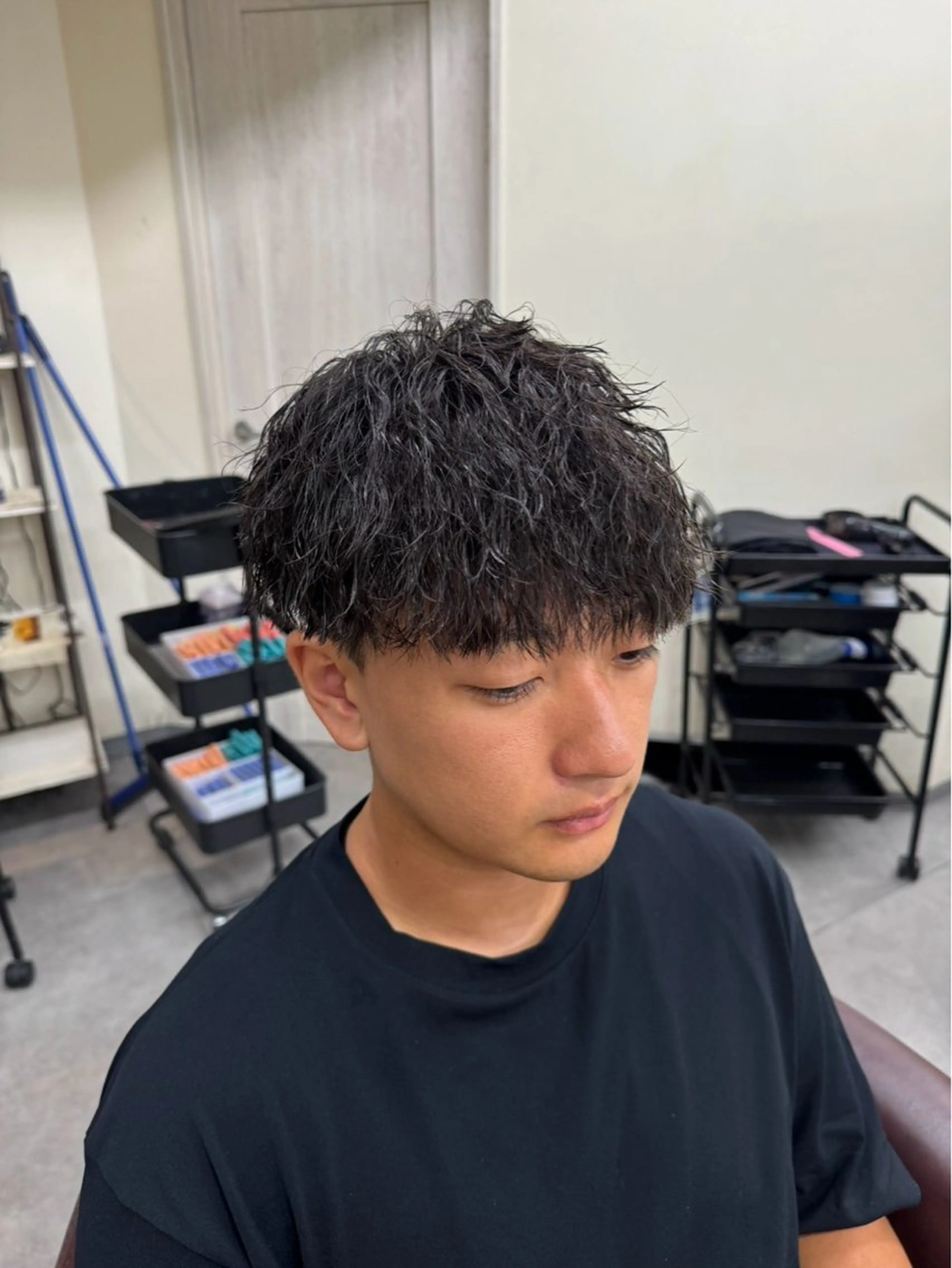 メンズ 京都駅メンズサロン マッシュのヘアスタイル