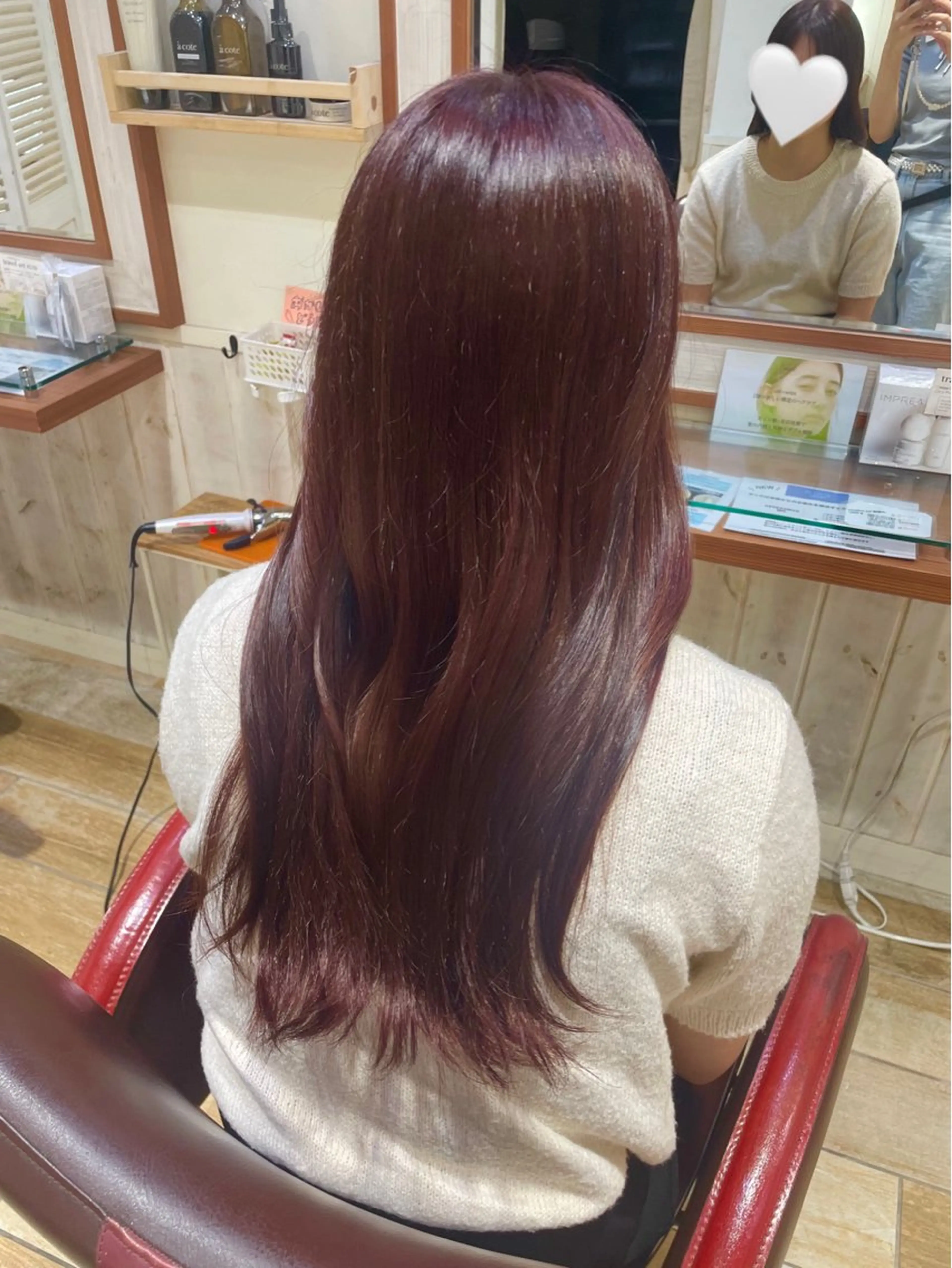 ロング カラー モデル募集中🩶 𝓡𝓮𝓲𝓻𝓪のヘアスタイル