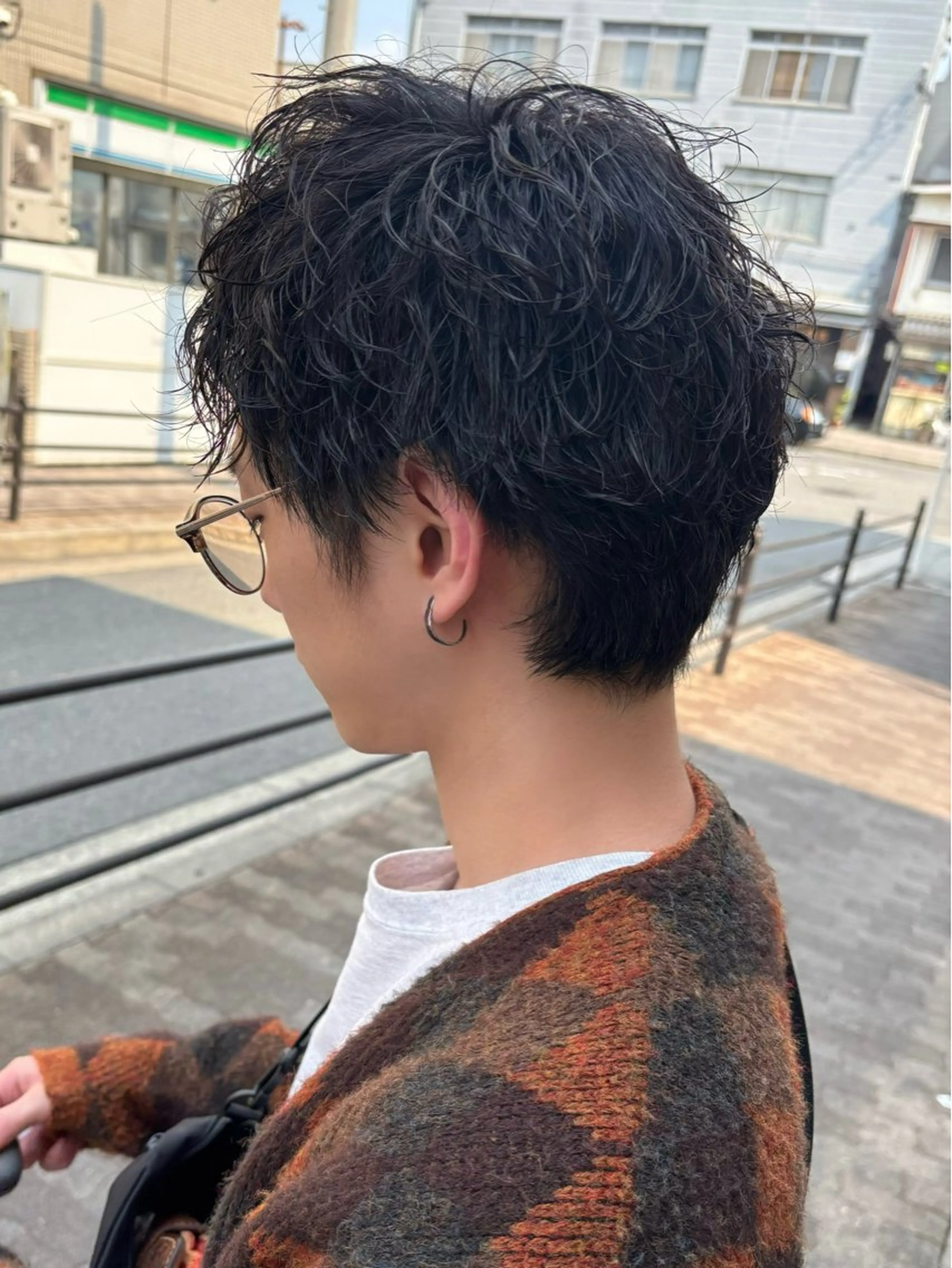 パーマ メンズ 【aini天王寺】 𝐚𝐢𝐫𝐢✂︎のヘアスタイル