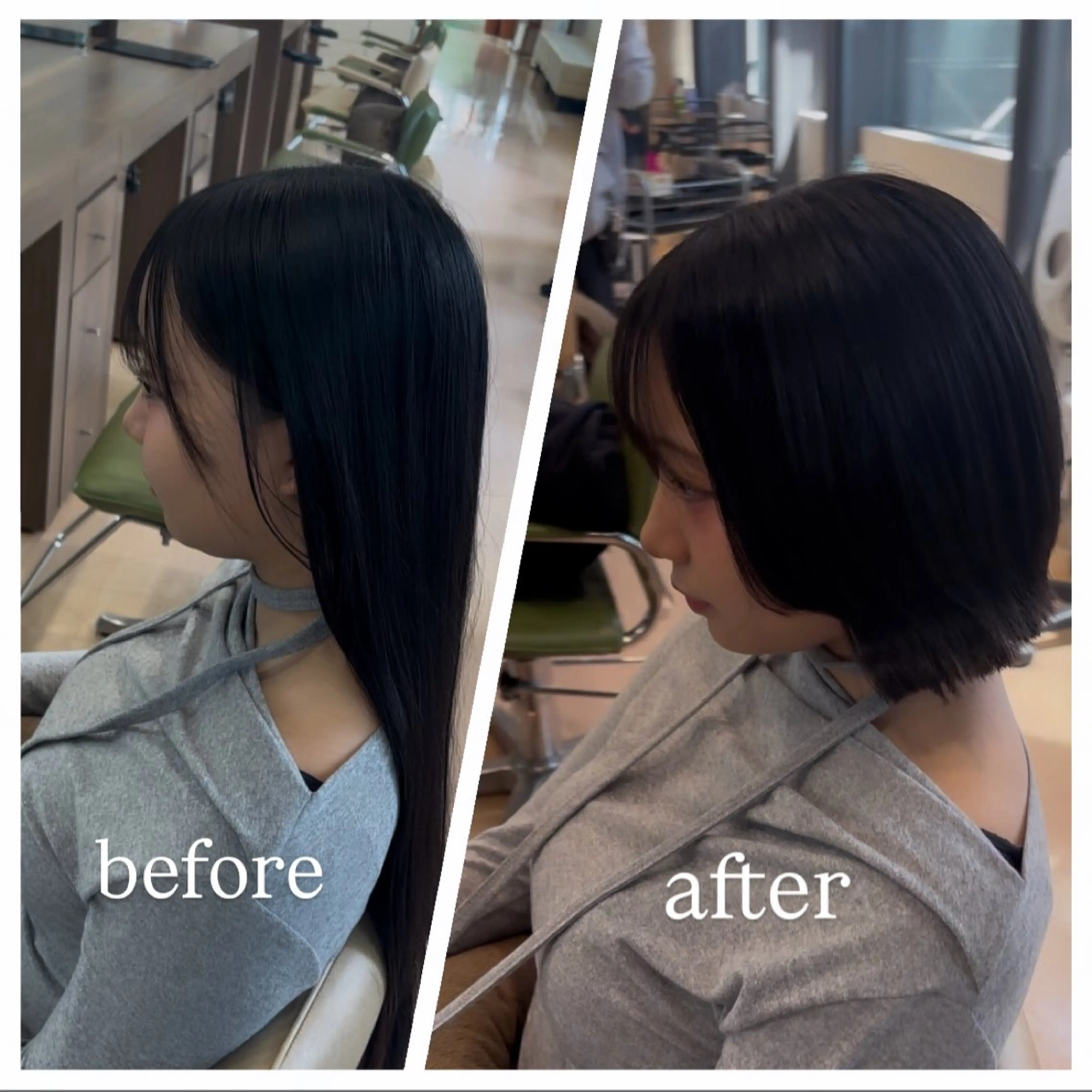 ショート ボブレイヤー ボブ レイヤーカット CONAN｜盛岡ボブ 特化/タッセルボブのヘアスタイル