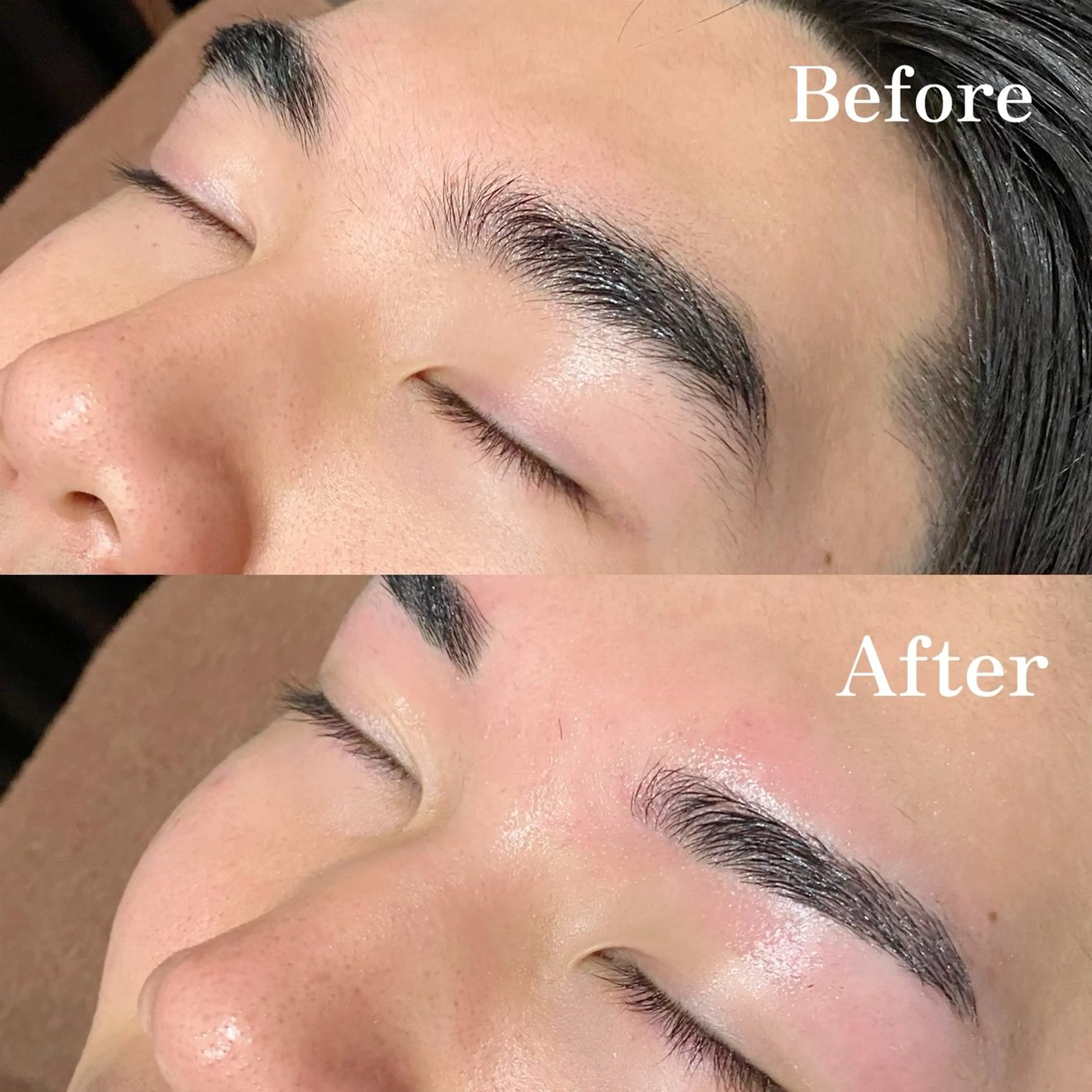 メンズ アイブロウ ワックス脱毛 Beauty Salon　HALOのエステ・リラクイメージ