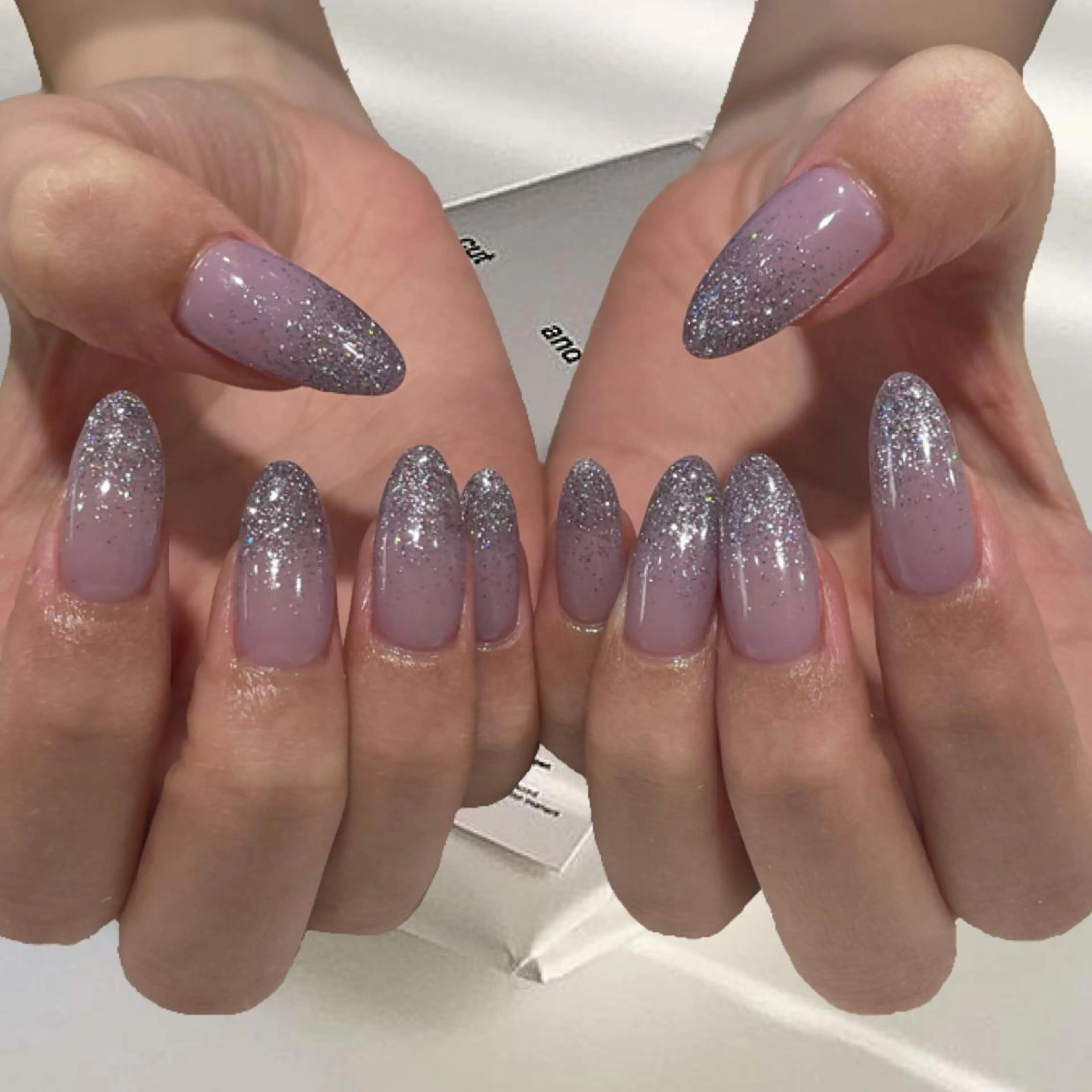 ラメグラデーション🔮【オフあり】パラジェル使用の写真