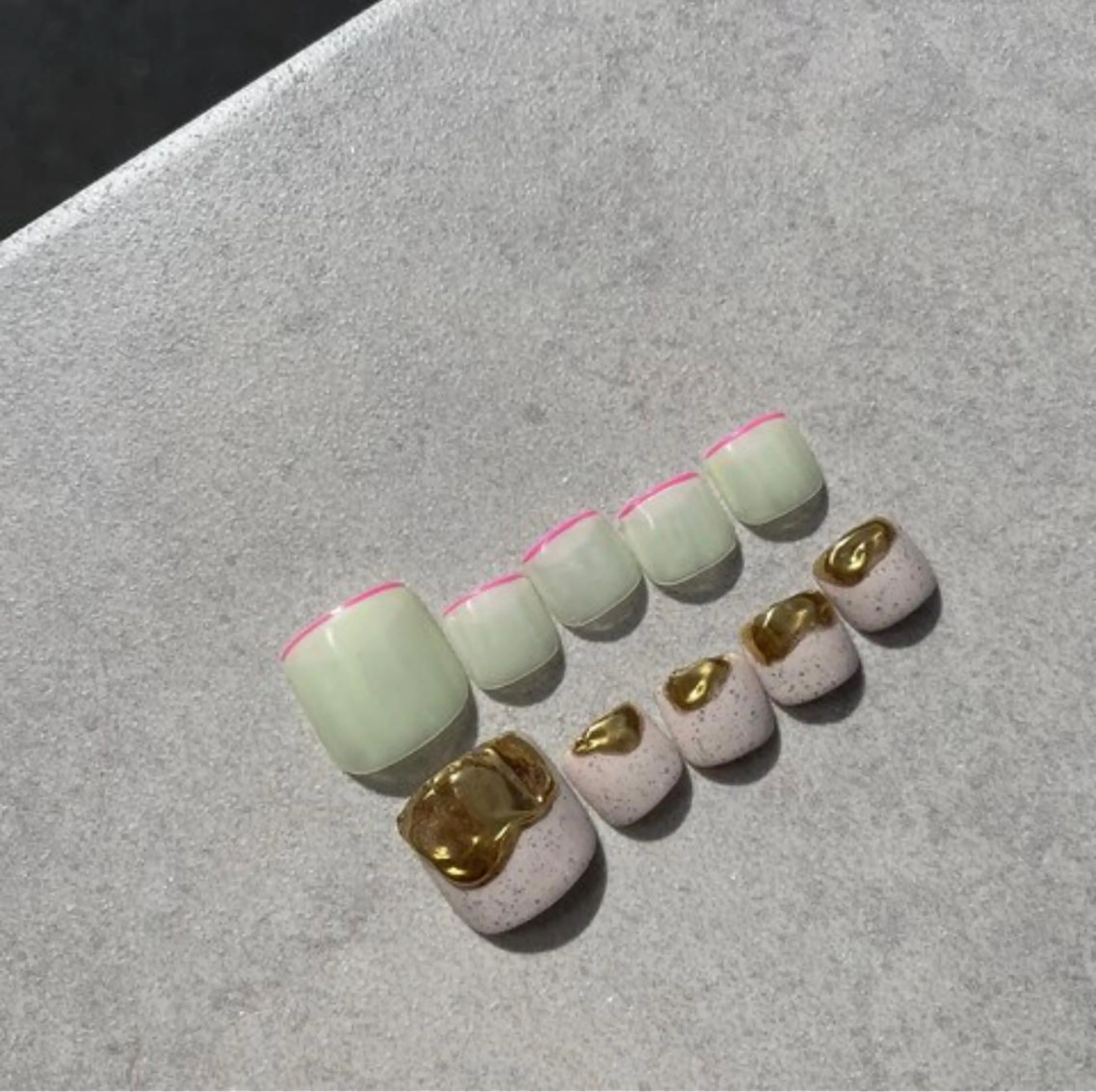 オフ無し💅✳︎定額ニュアンスアート✳︎フットの写真