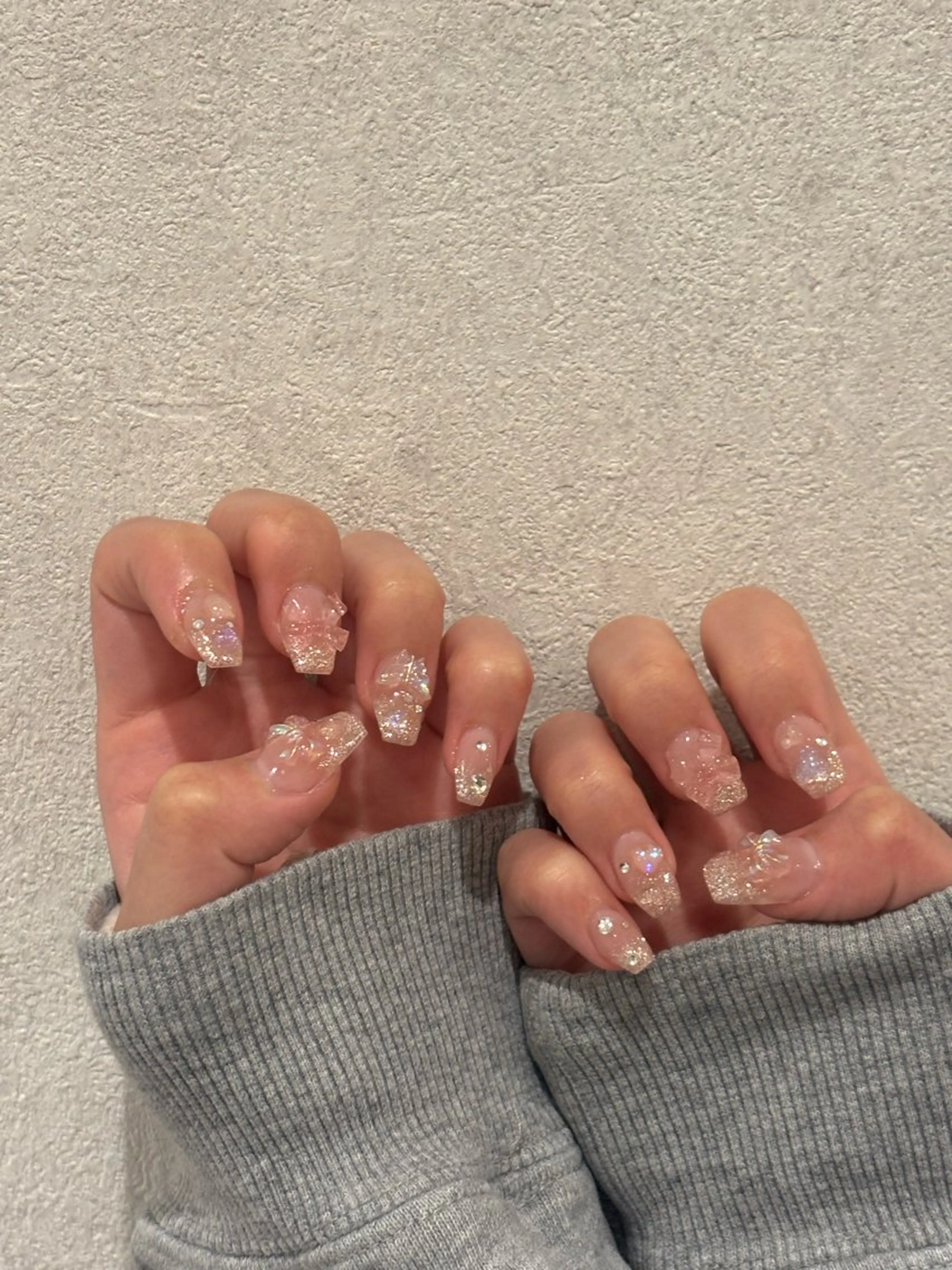 ネイル ワンホンネイル 美月   ⟡.· sofaのネイルデザイン