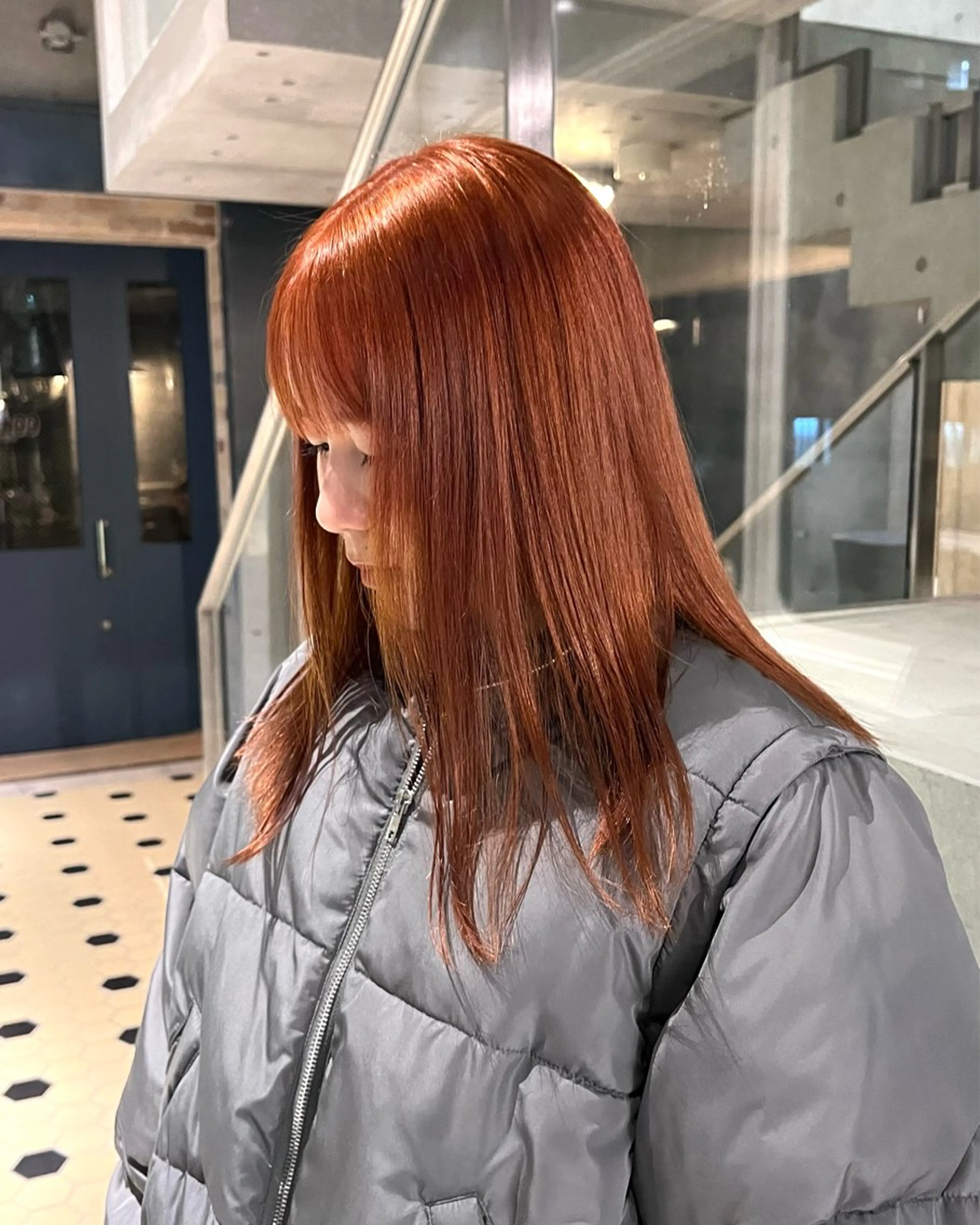 カラー ヘアカラー トリートメント RINA .のヘアスタイル