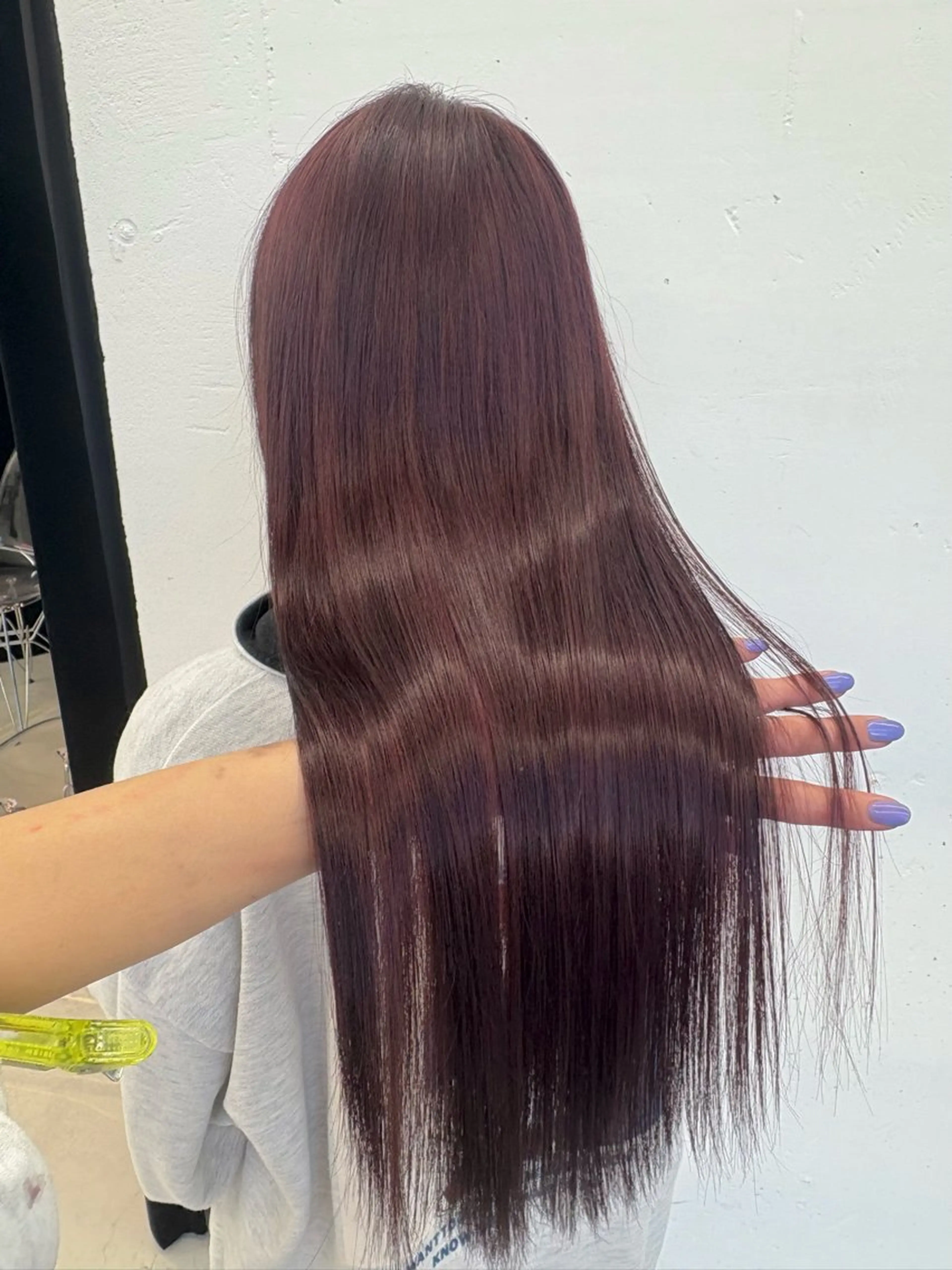 ロング カラー ブラウンカラー ラベンダーカラー ピンクカラー トリートメント 矢場町/8時-22時 JILLSTUDIOのヘアスタイル