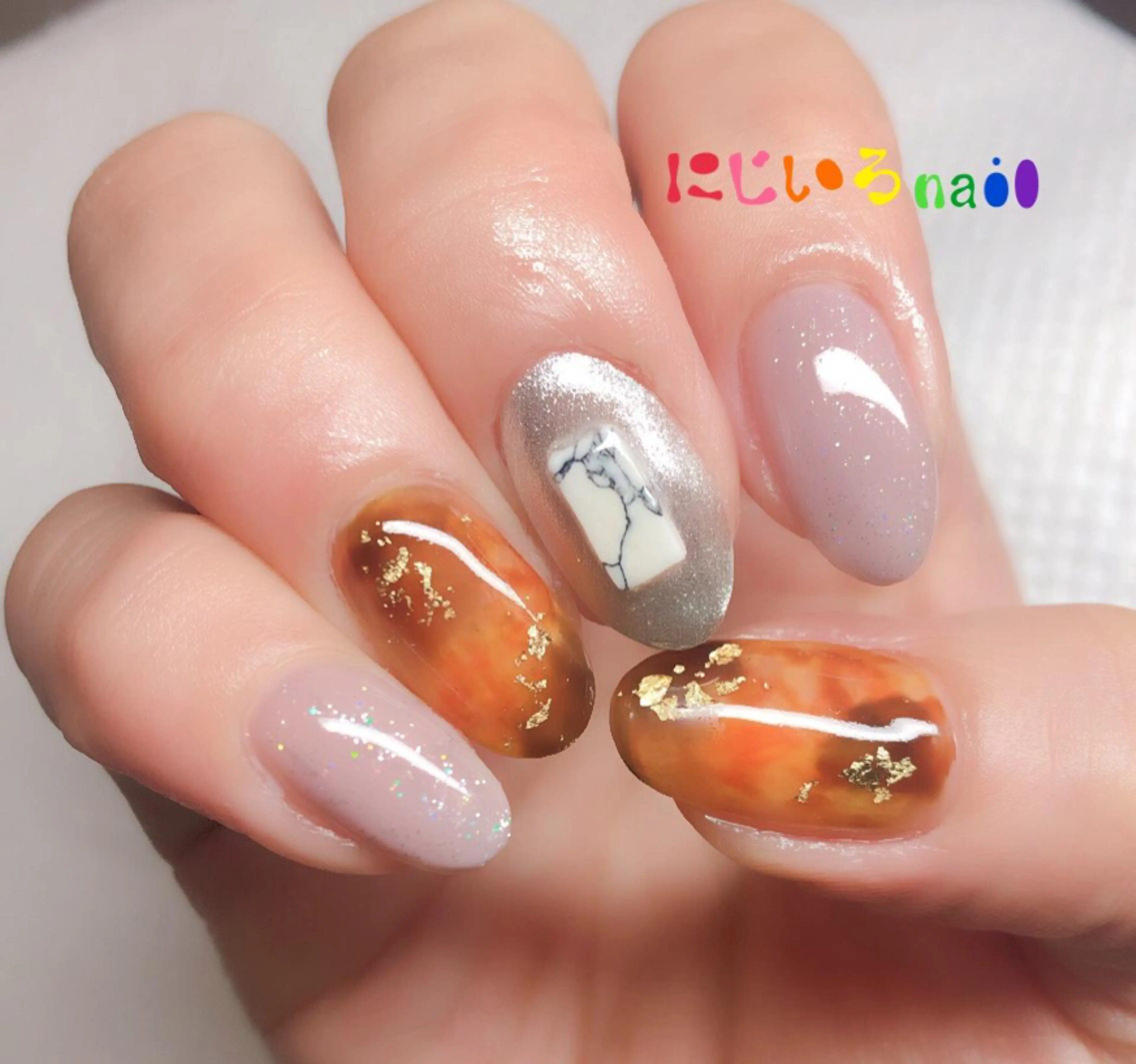 ネイル にじいろ nailのネイルデザイン