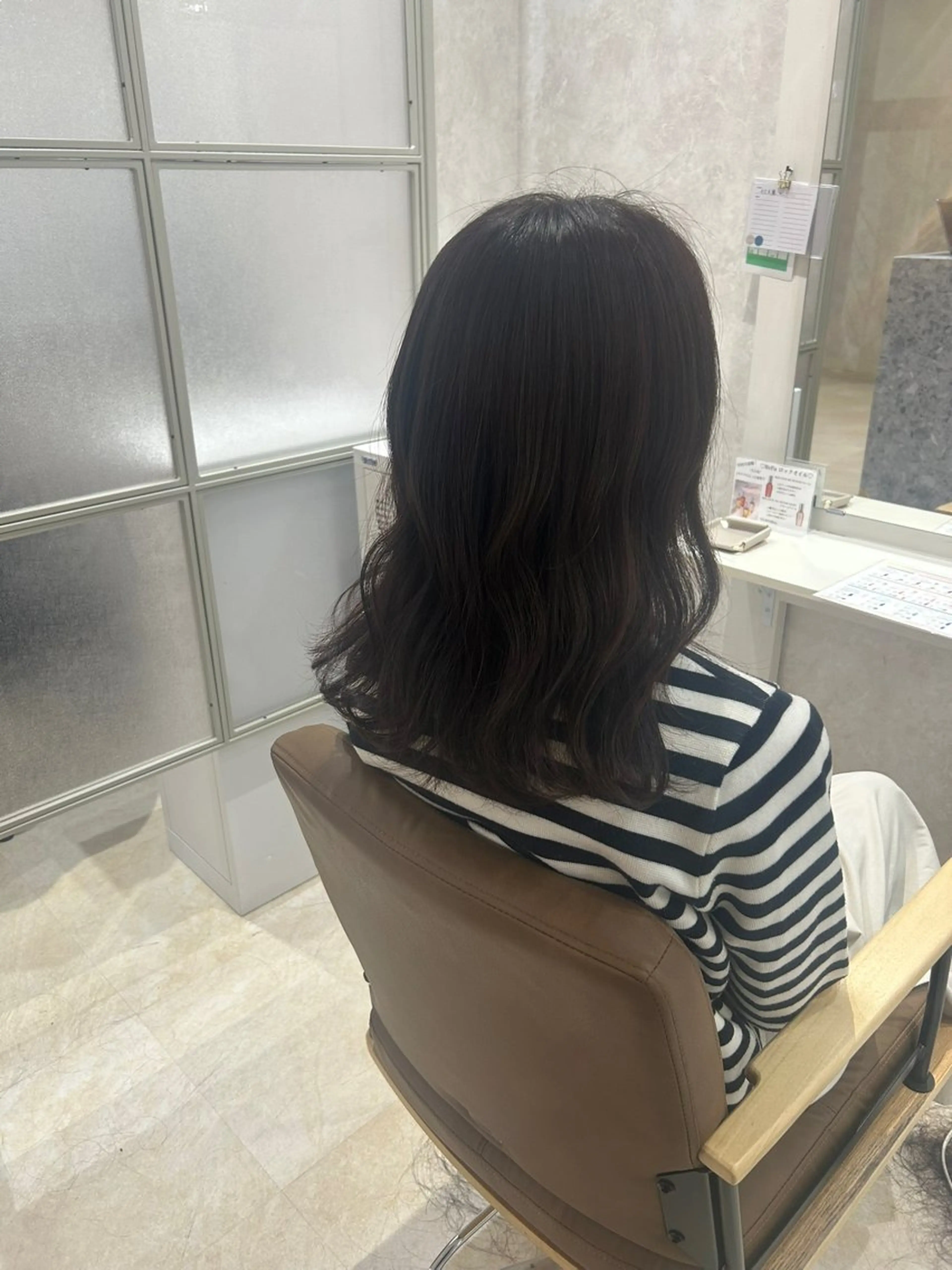 ミディアム カラー カット ヘアカラー トリートメント ヘアセット 💙まこと💙艶 カラー(Rico)のヘアスタイル