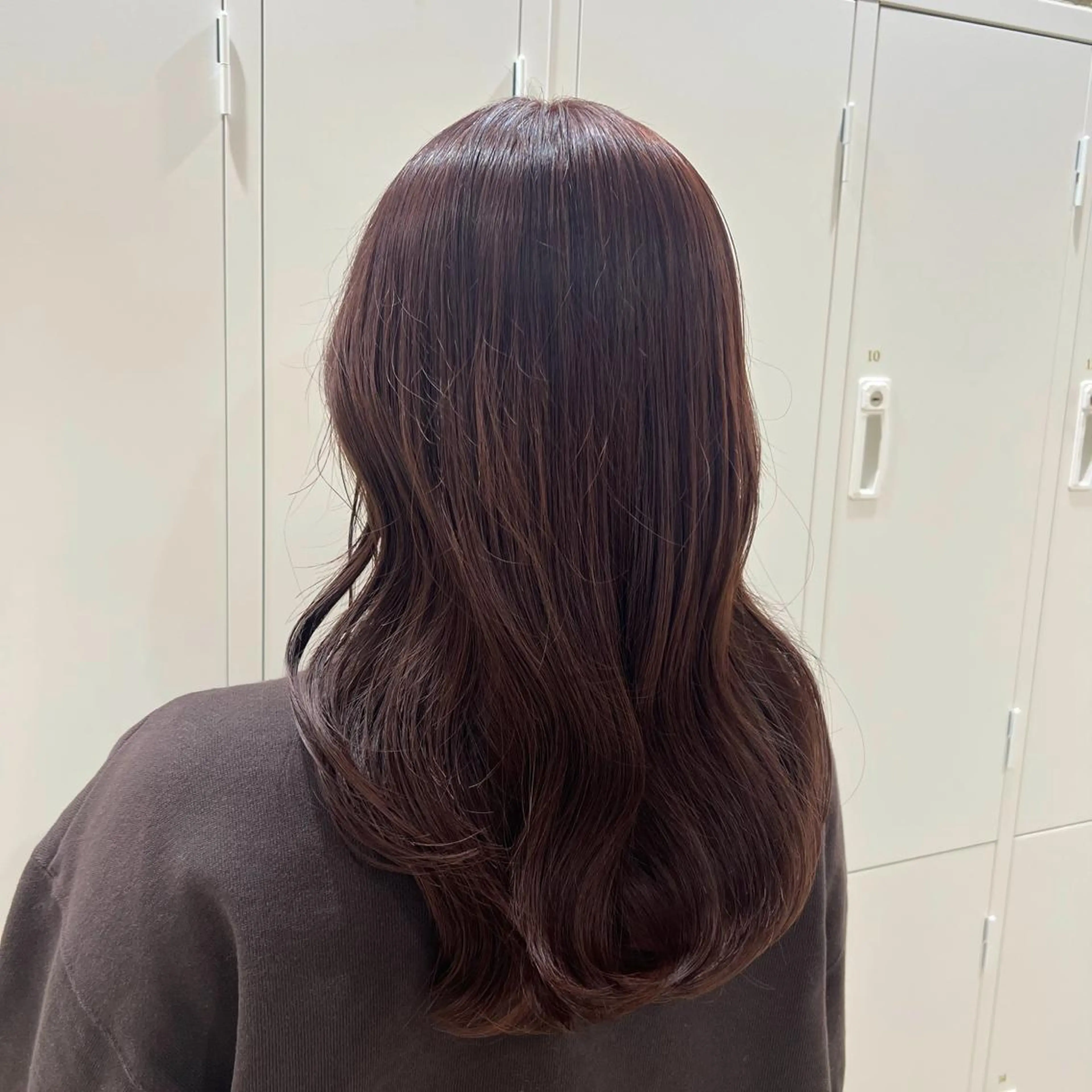 セミロング カラー ピンクカラー ✨🌿大人可愛い愛さ れhair🌿✨松本のヘアスタイル