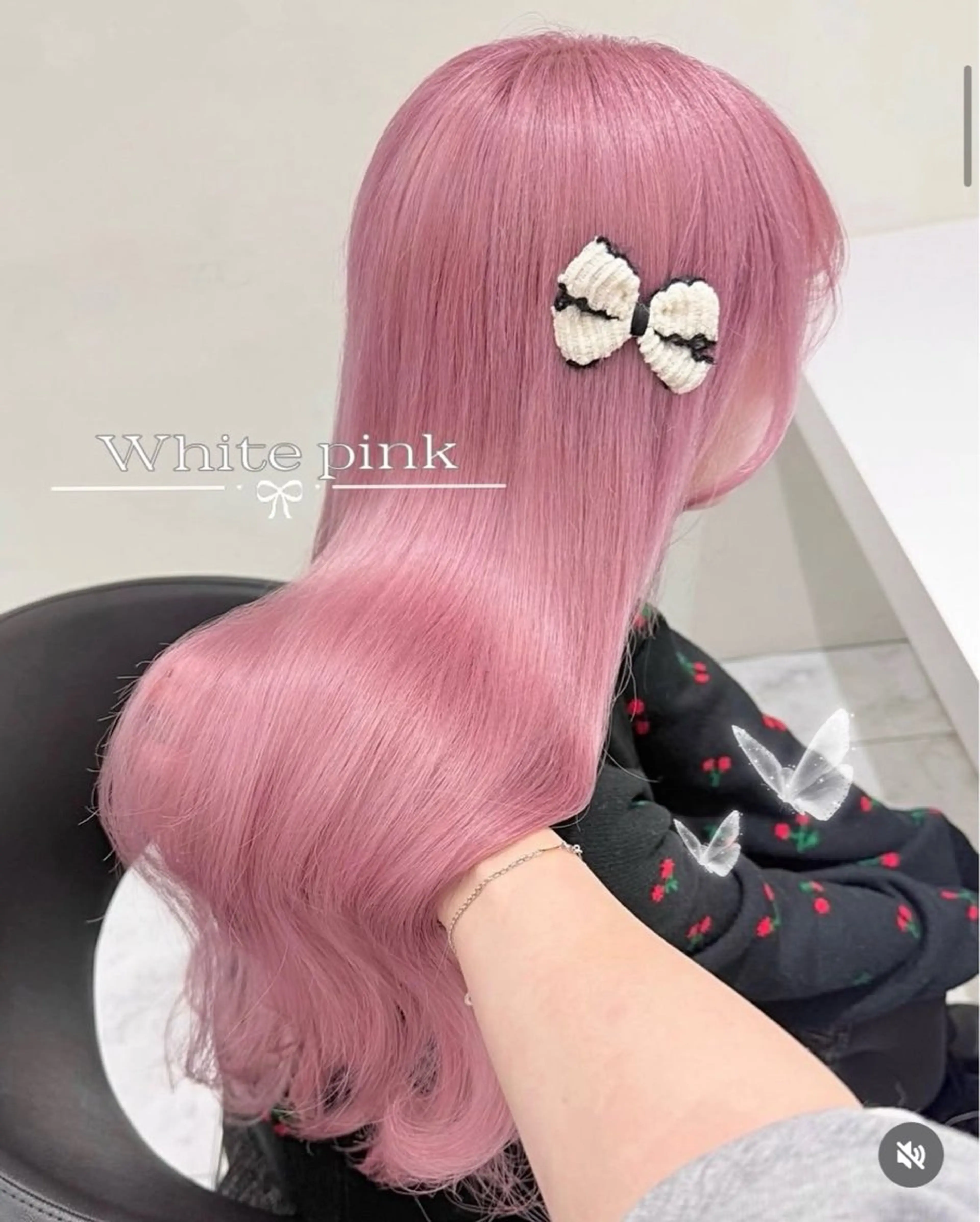ロング カラー ブリーチ 透明感カラー ハイトーンカラー ラベンダーカラー ラベンダーピンク ヘアカラー ハイトーンカラー💞 くるみ🎀のヘアスタイル