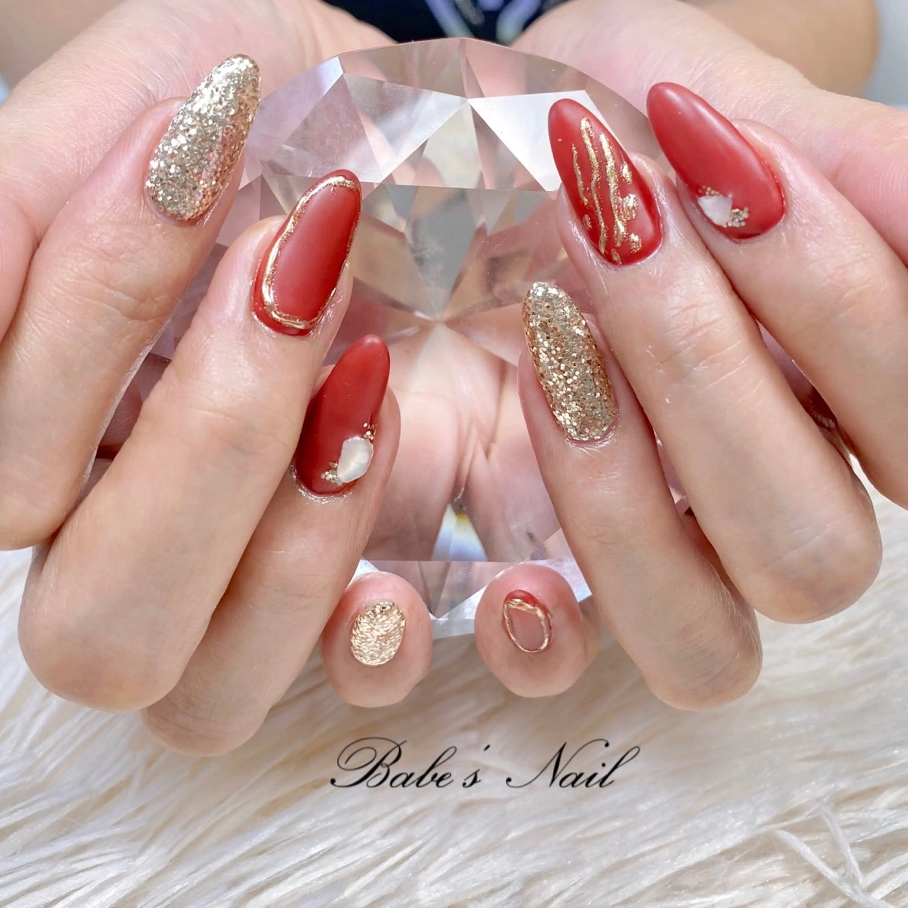 ネイル ハンドネイル Babe's Nailのネイルデザイン