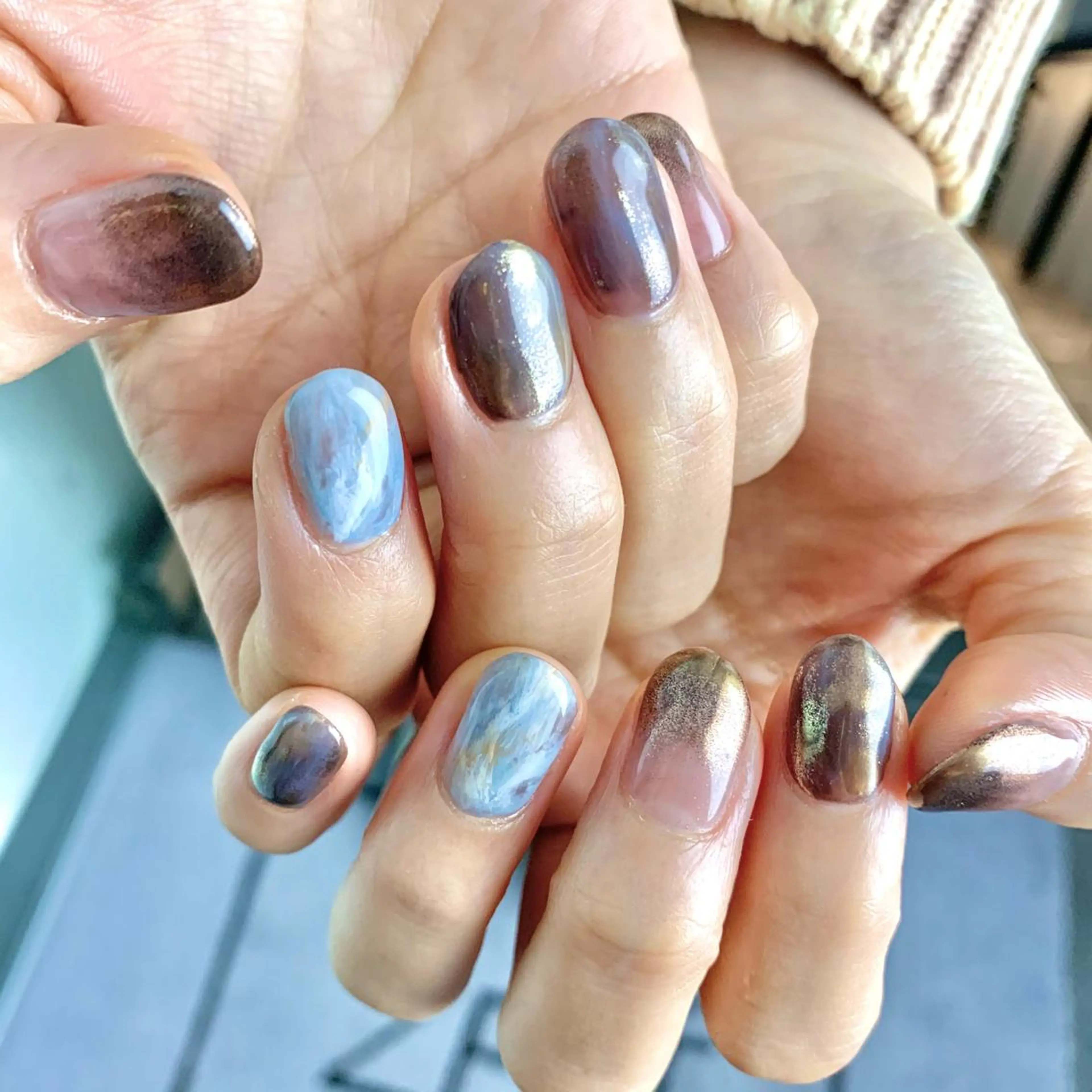 ネイル ニュアンスネイル Kureha/ネイル トレンドヘアのマツエク・マツパデザイン