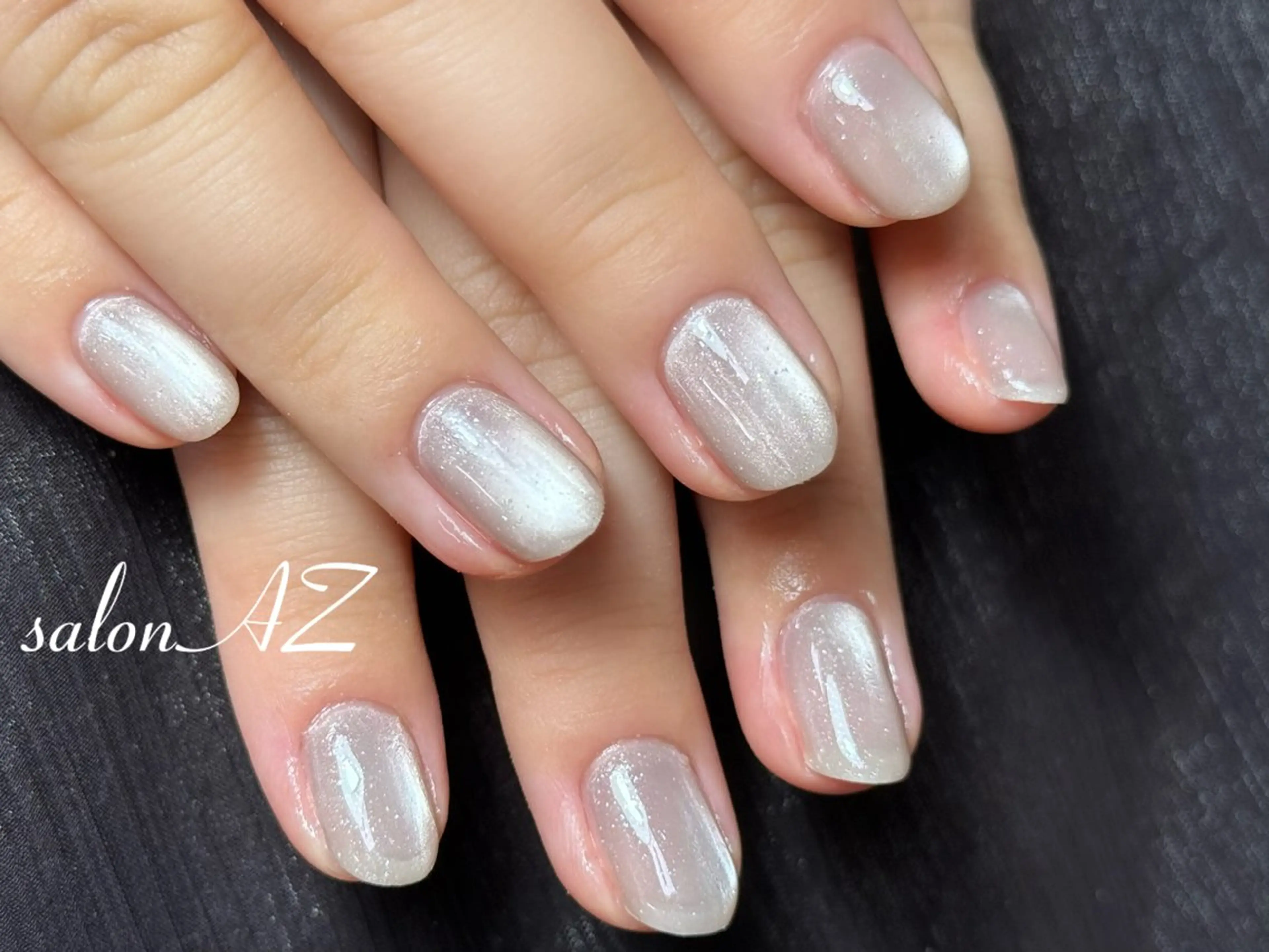 ネイル アートネイル 長さ出し フットネイル フレンチネイル ジェルネイル ハンドネイル salon AZ NANAのネイルデザイン