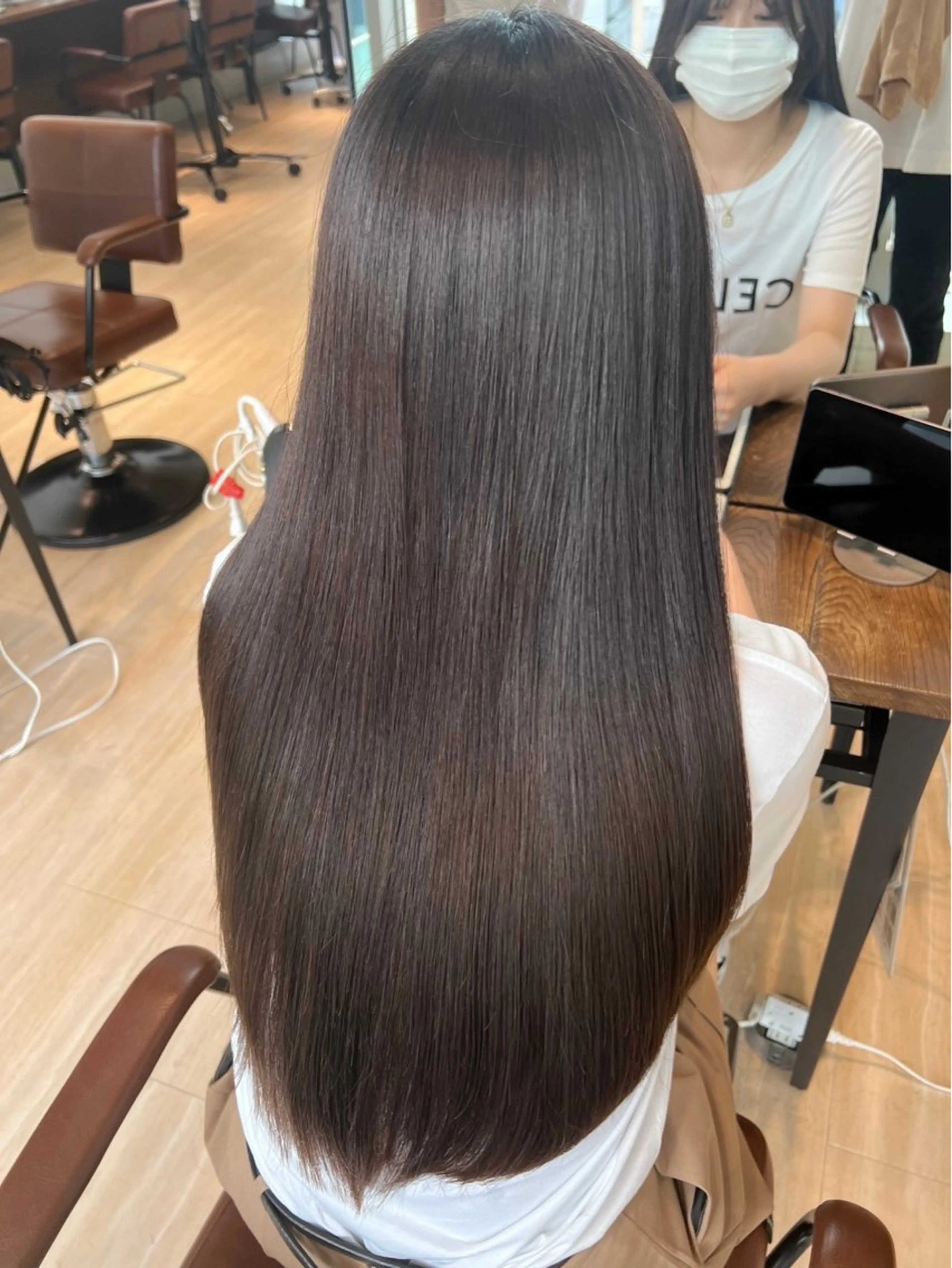 ロング レイヤーカット/ アレンジ/うみのヘアスタイル