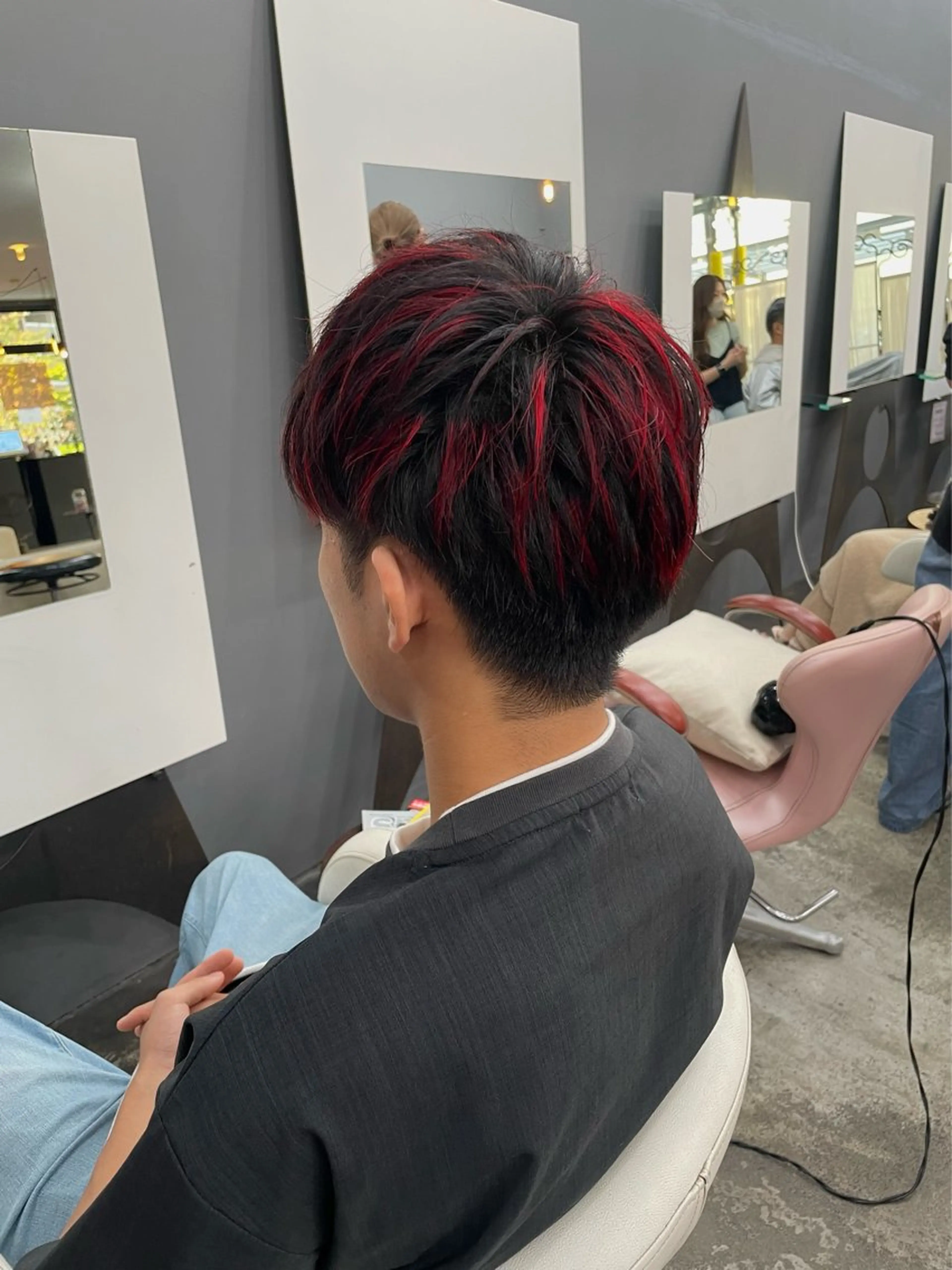 メンズ メンズハイライト 川面 夕華のヘアスタイル